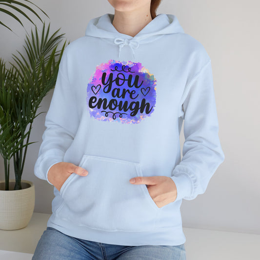 You are enough Unisex Heavy Blend™ Hooded Sweatshirt