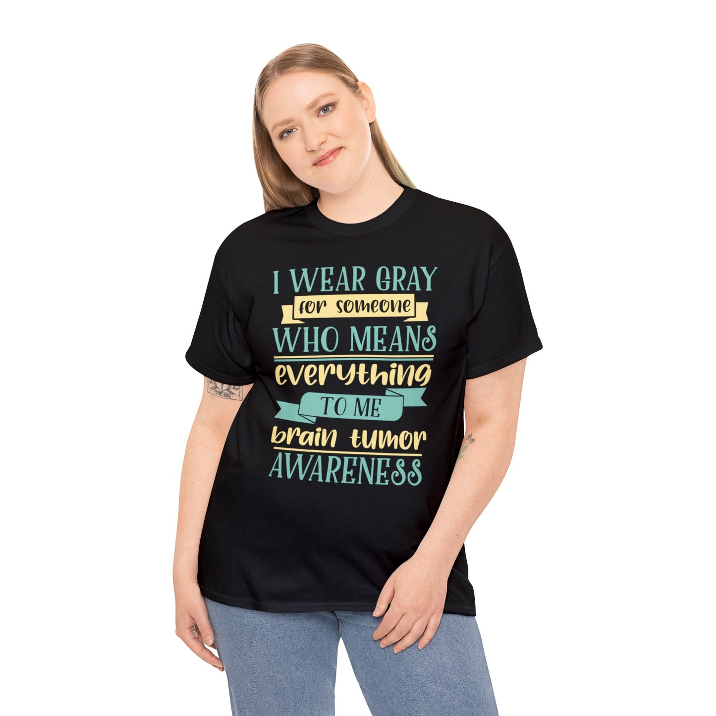Brain Cancer 2 Unisex Heavy Cotton Tee