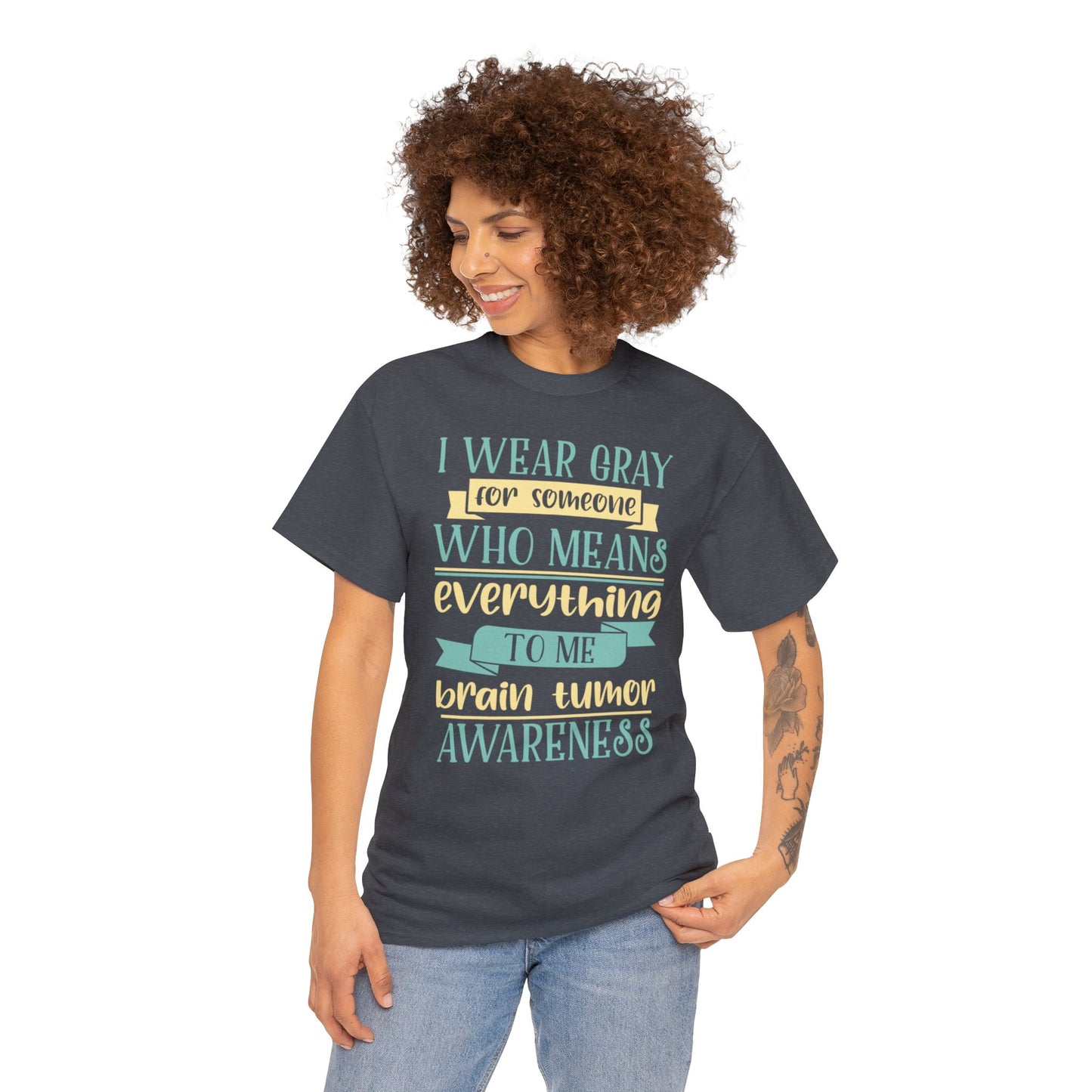 Brain Cancer 2 Unisex Heavy Cotton Tee