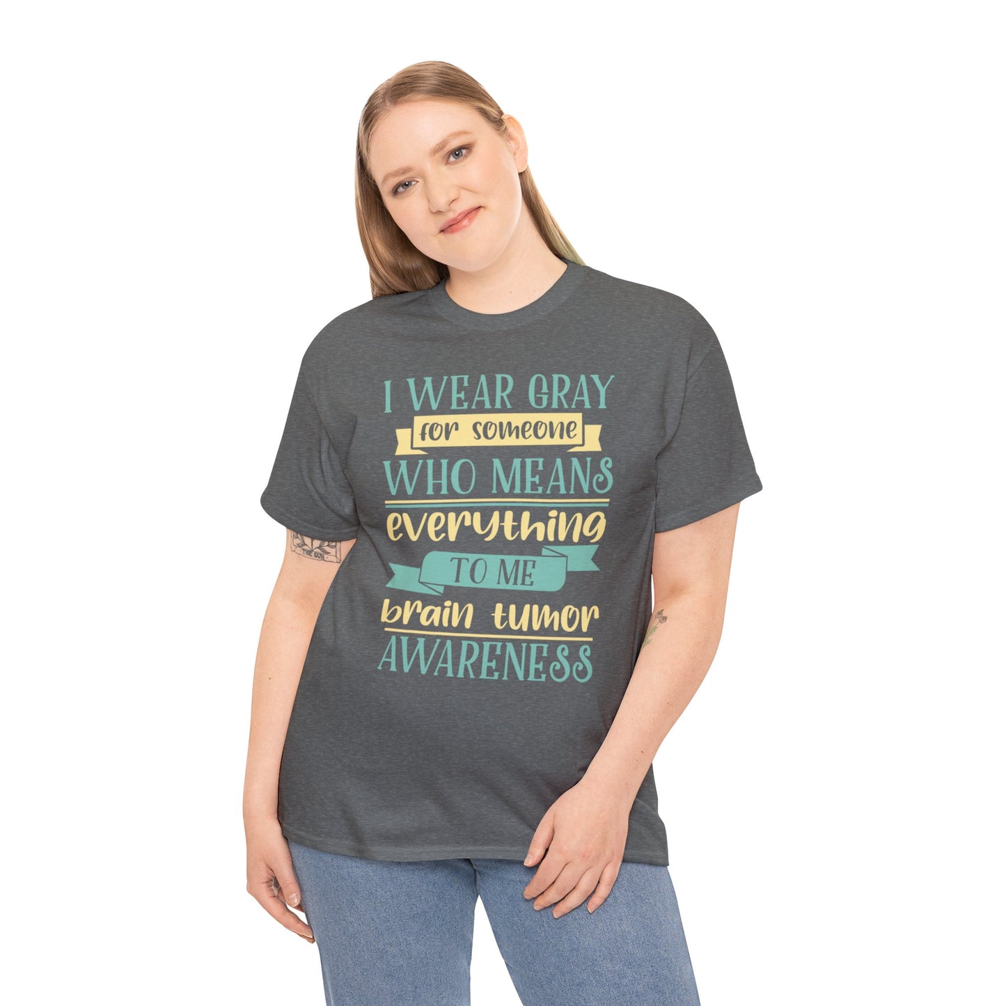Brain Cancer 2 Unisex Heavy Cotton Tee