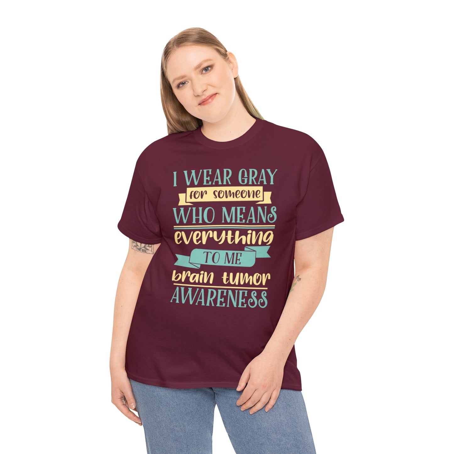 Brain Cancer 2 Unisex Heavy Cotton Tee