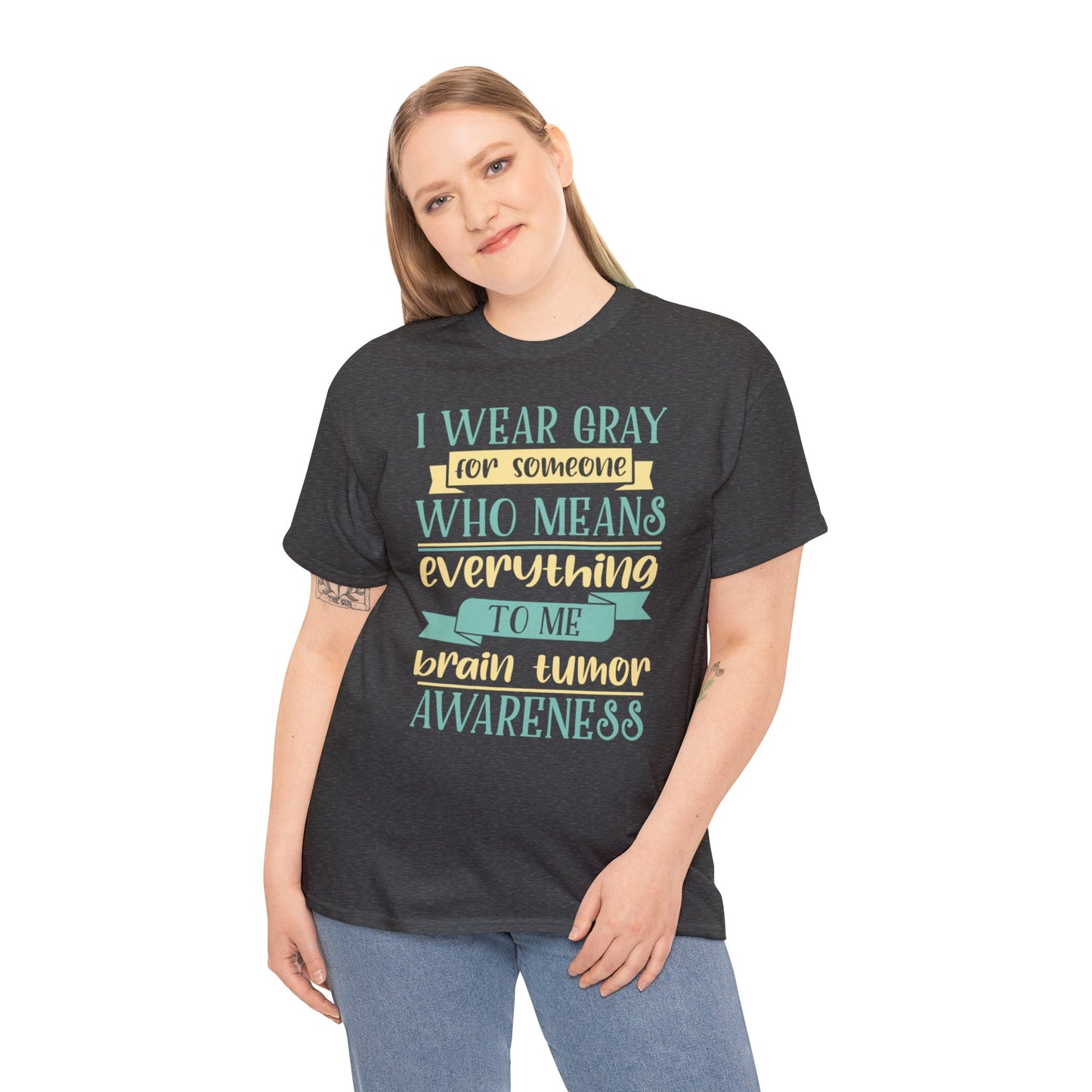 Brain Cancer 2 Unisex Heavy Cotton Tee