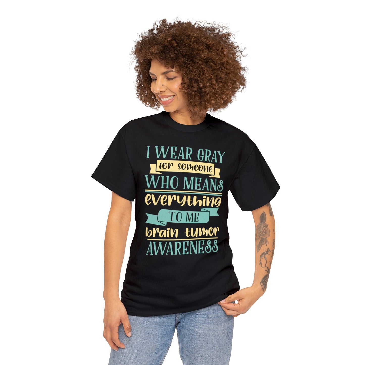 Brain Cancer 2 Unisex Heavy Cotton Tee