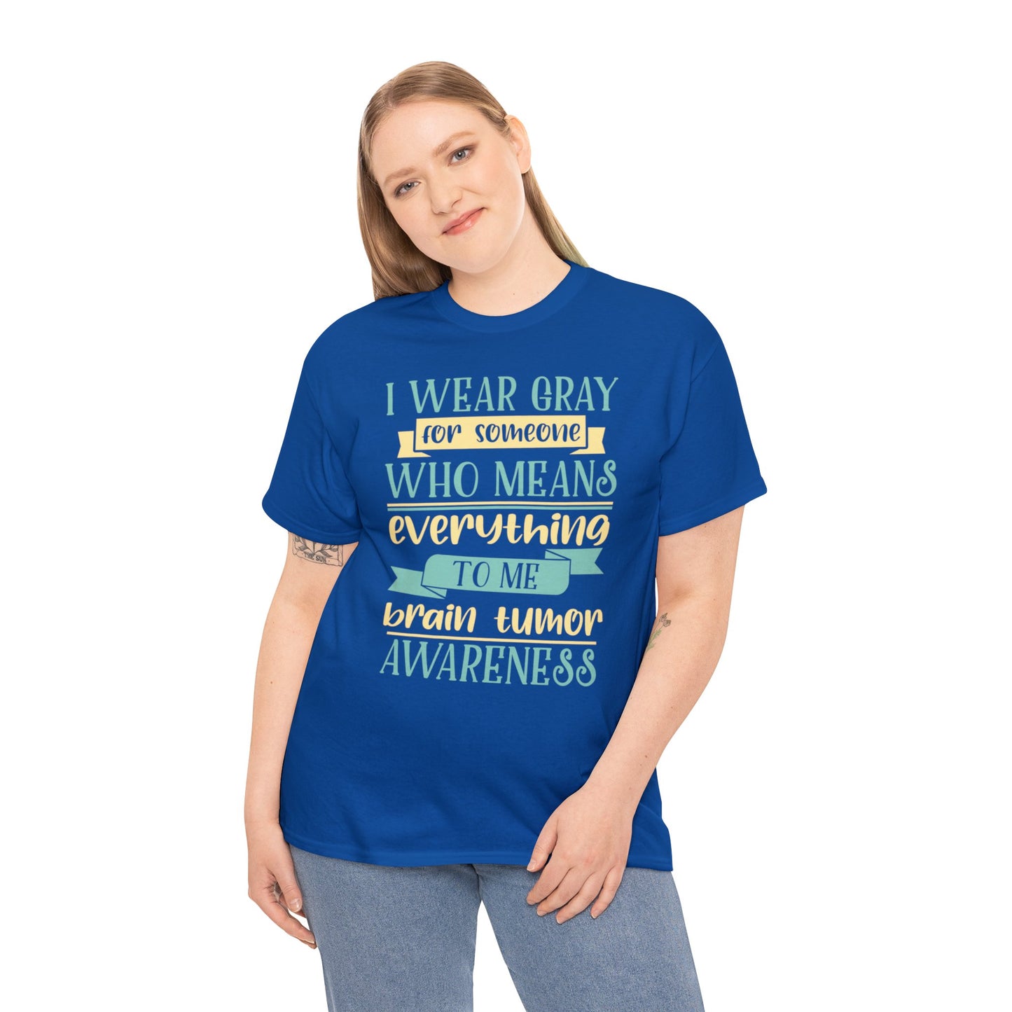Brain Cancer 2 Unisex Heavy Cotton Tee