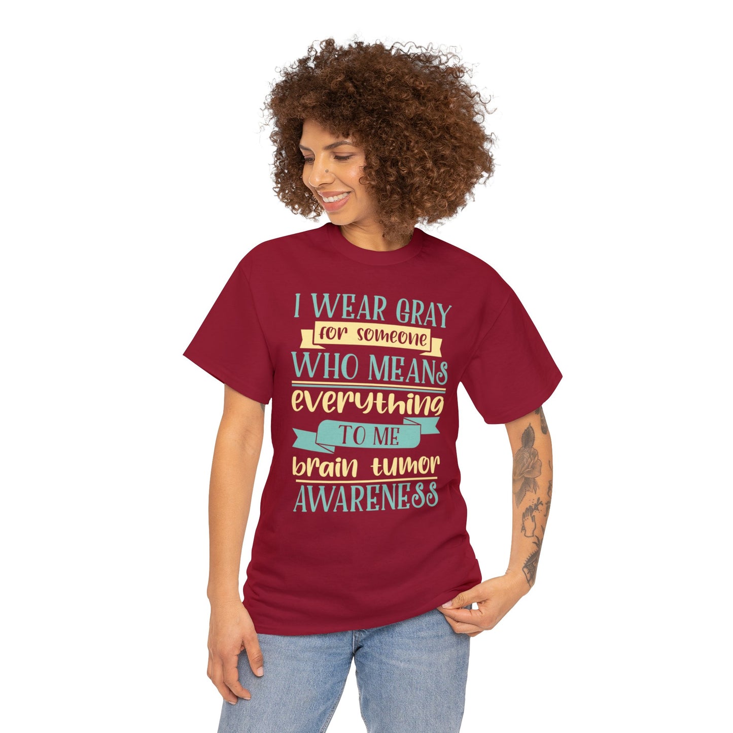 Brain Cancer 2 Unisex Heavy Cotton Tee