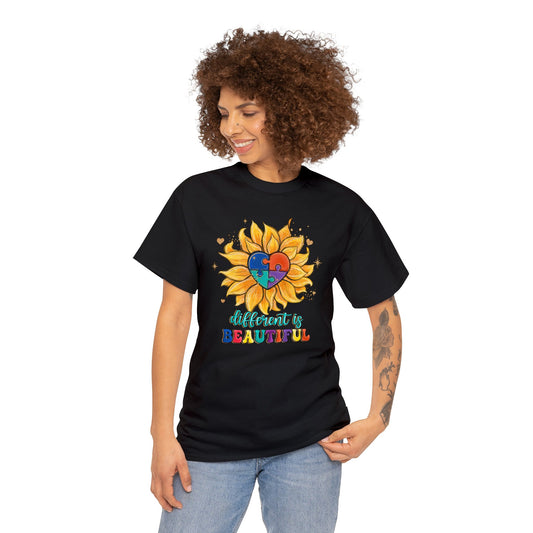 Different is beautiful Unisex Heavy Cotton Tee