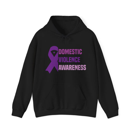 Domestic Violence Awareness Unisex Heavy Blend™ Hooded Sweatshirt