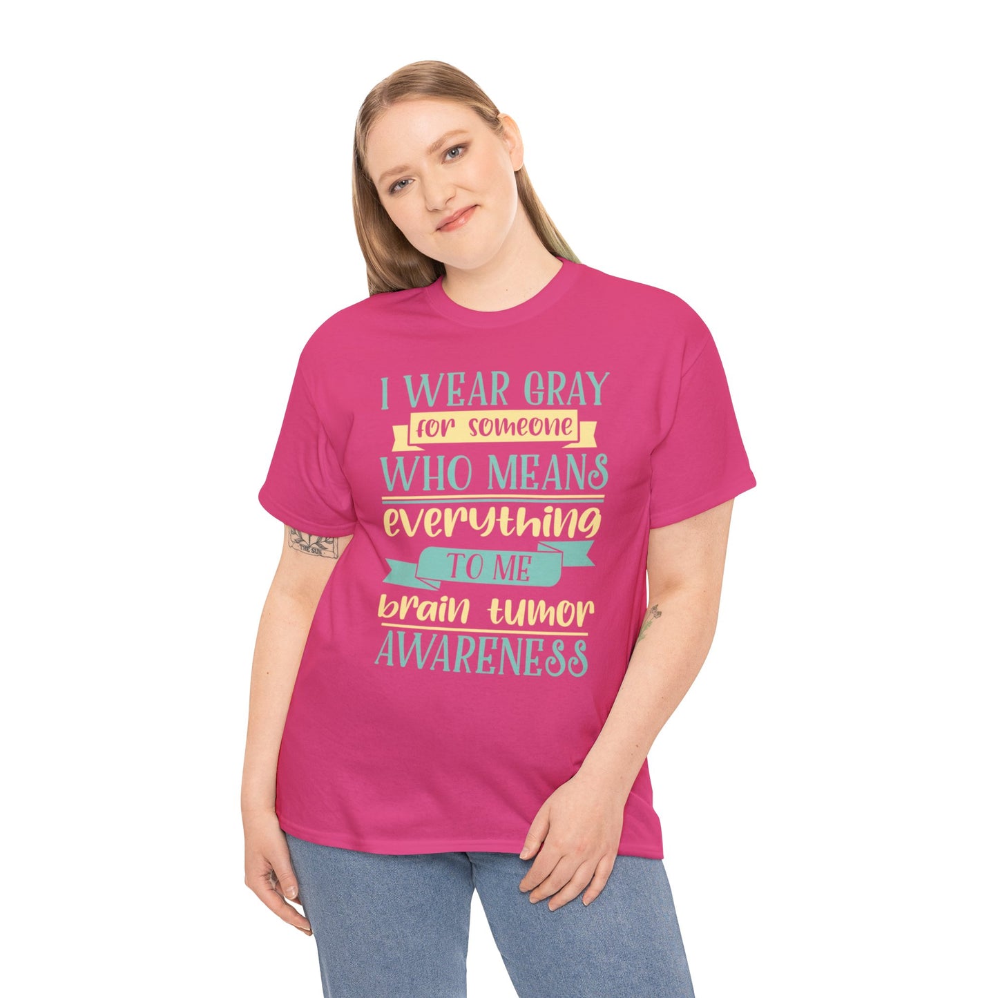 Brain Cancer 2 Unisex Heavy Cotton Tee