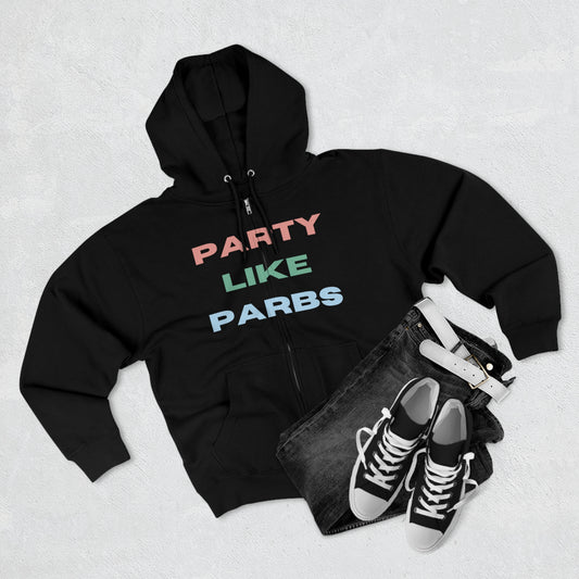 Custom Order Parbs Unisex Premium Full Zip Hoodie