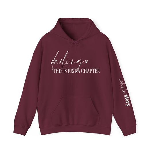 Just a chapter (includes sleeve design) Unisex Heavy Blend™ Hooded Sweatshirt