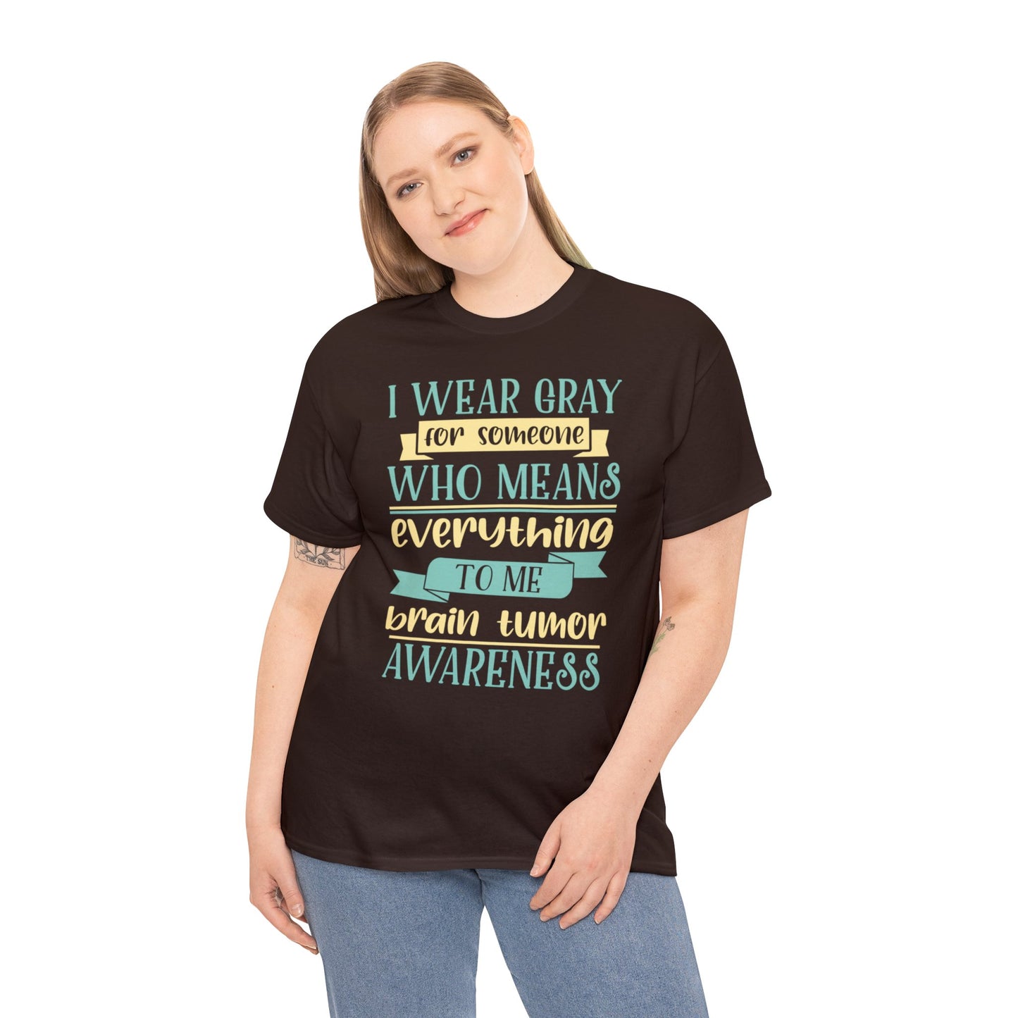 Brain Cancer 2 Unisex Heavy Cotton Tee