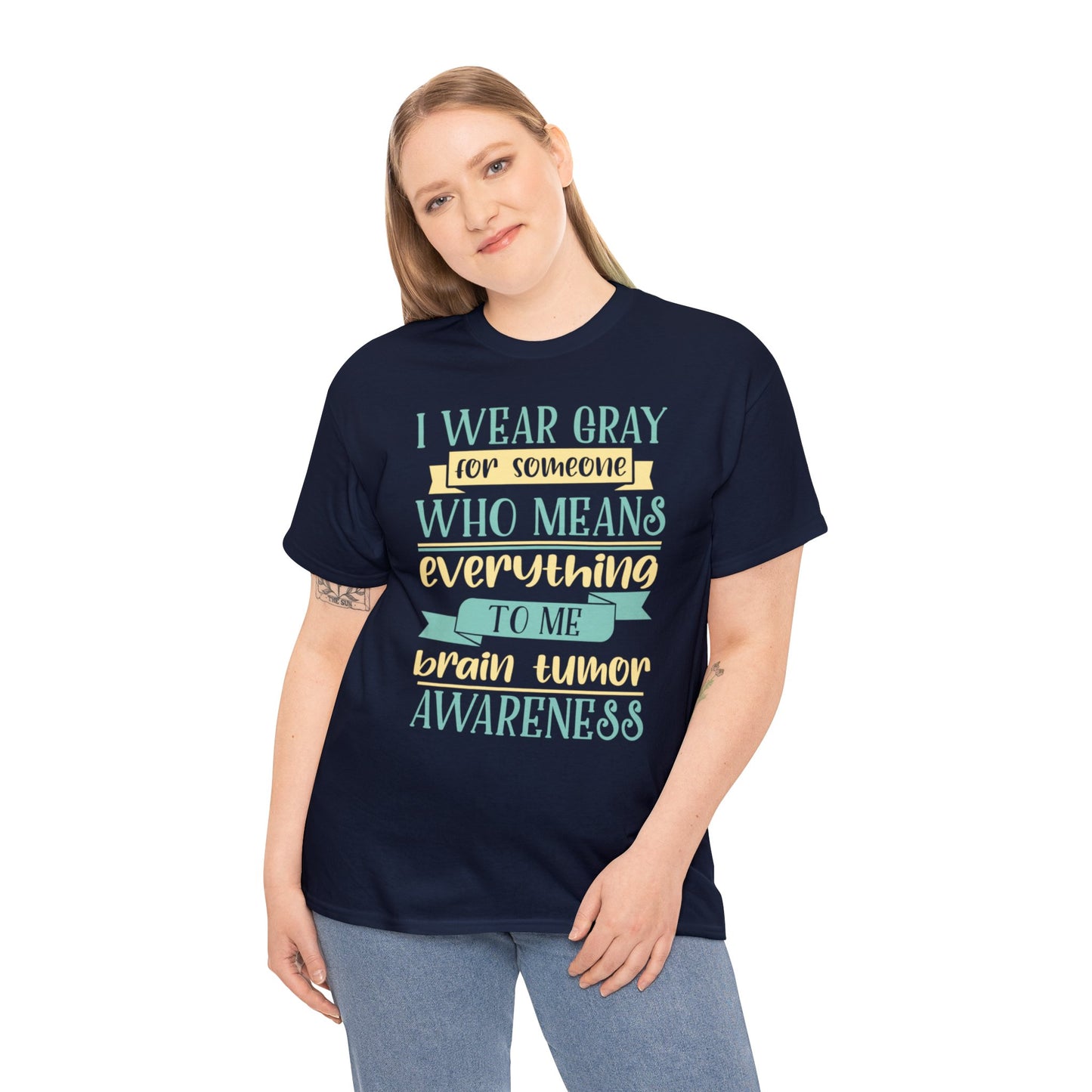 Brain Cancer 2 Unisex Heavy Cotton Tee