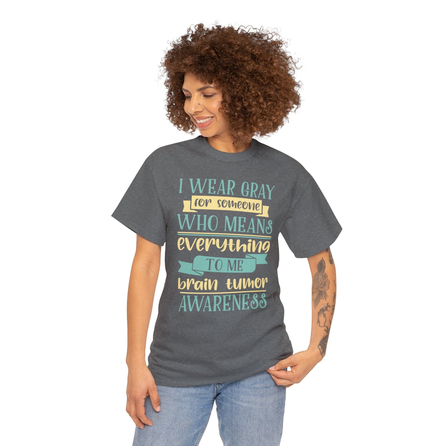 Brain Cancer 2 Unisex Heavy Cotton Tee