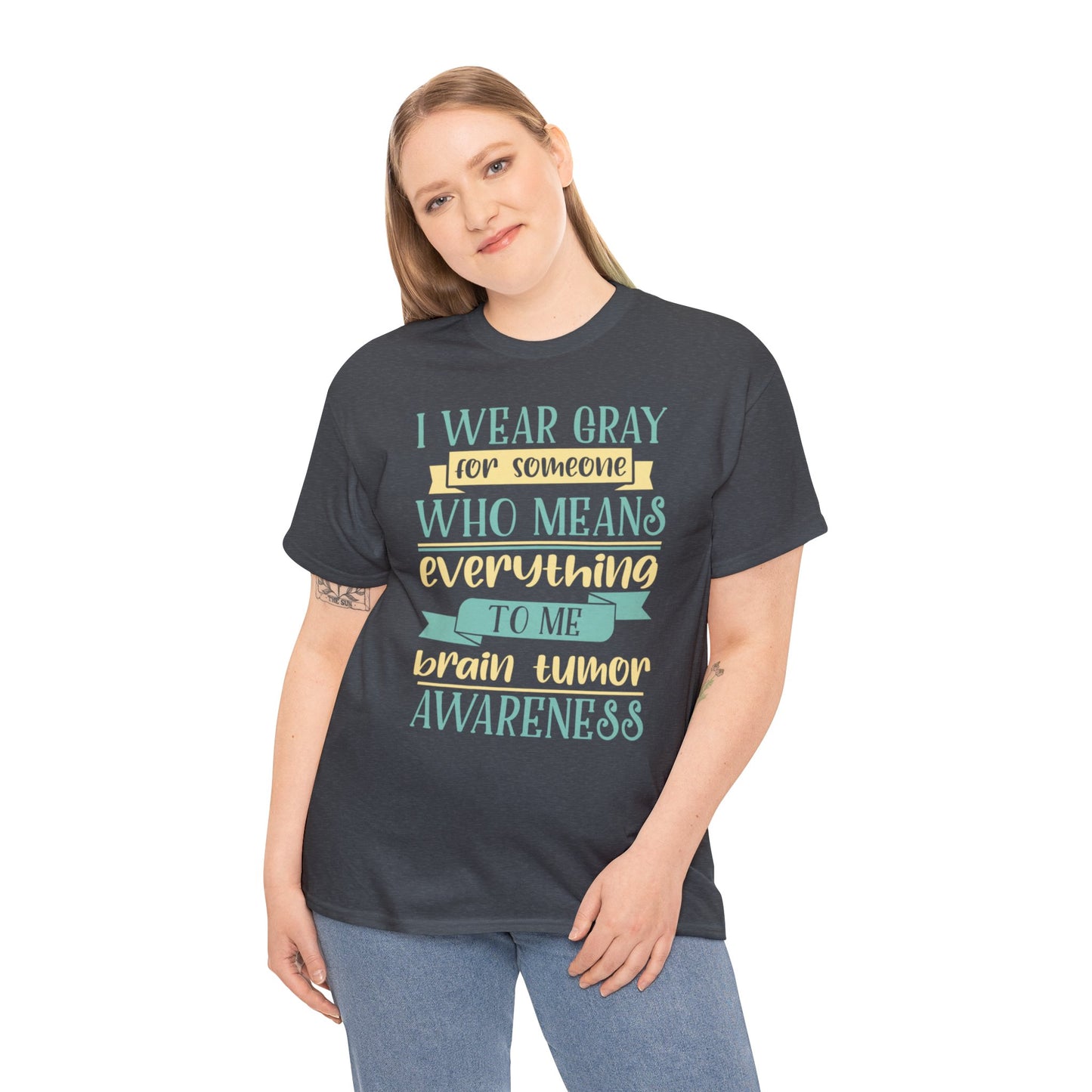 Brain Cancer 2 Unisex Heavy Cotton Tee