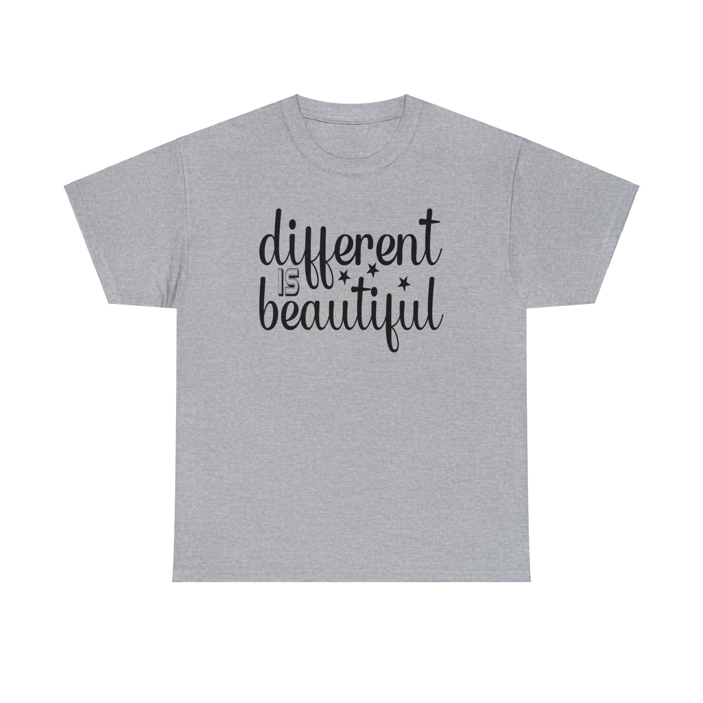 Different is Beautiful Unisex Heavy Cotton Tee