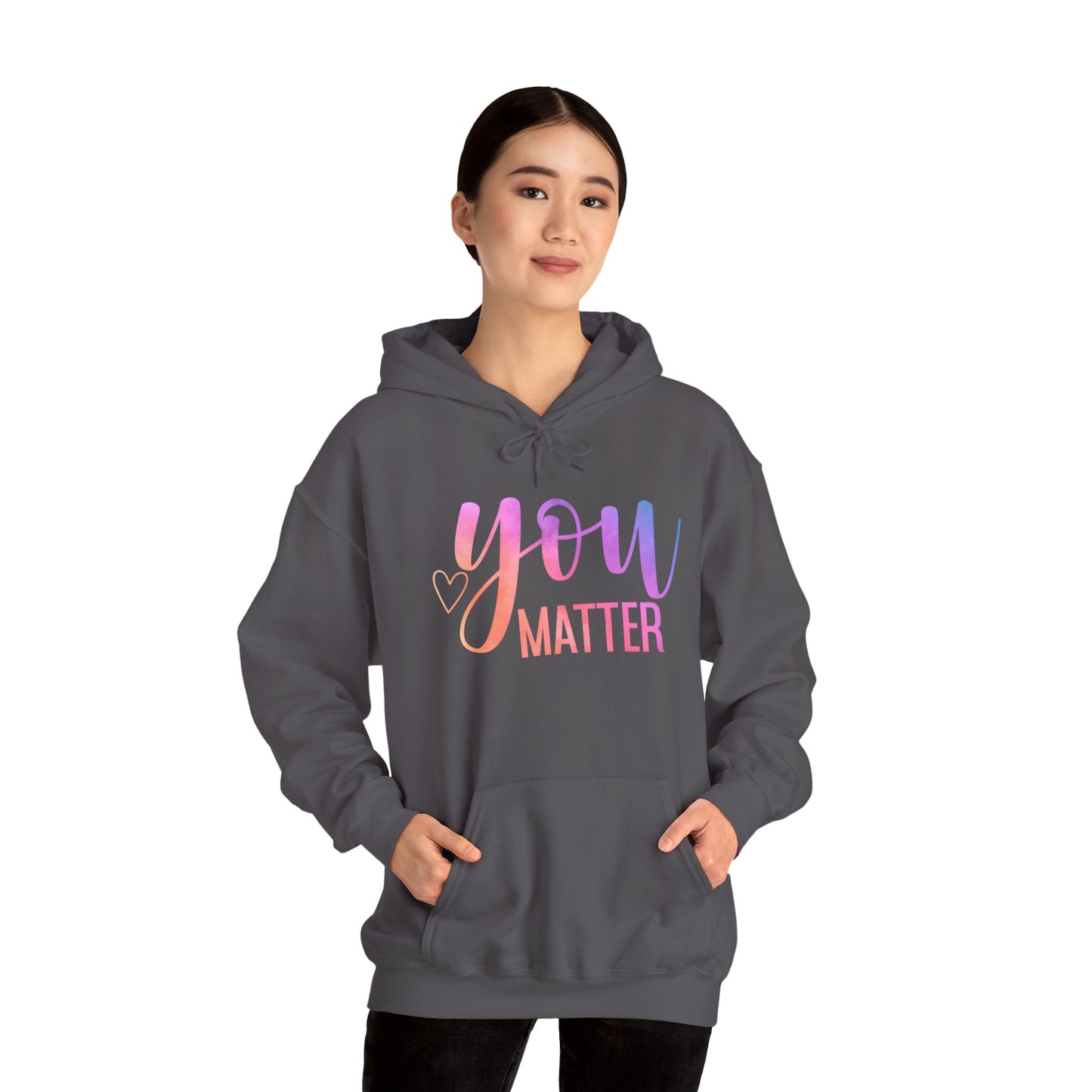 You Matter Unisex Heavy Blend™ Hooded Sweatshirt