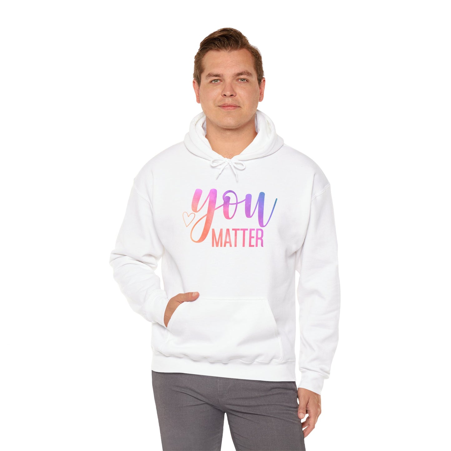 You Matter Unisex Heavy Blend™ Hooded Sweatshirt