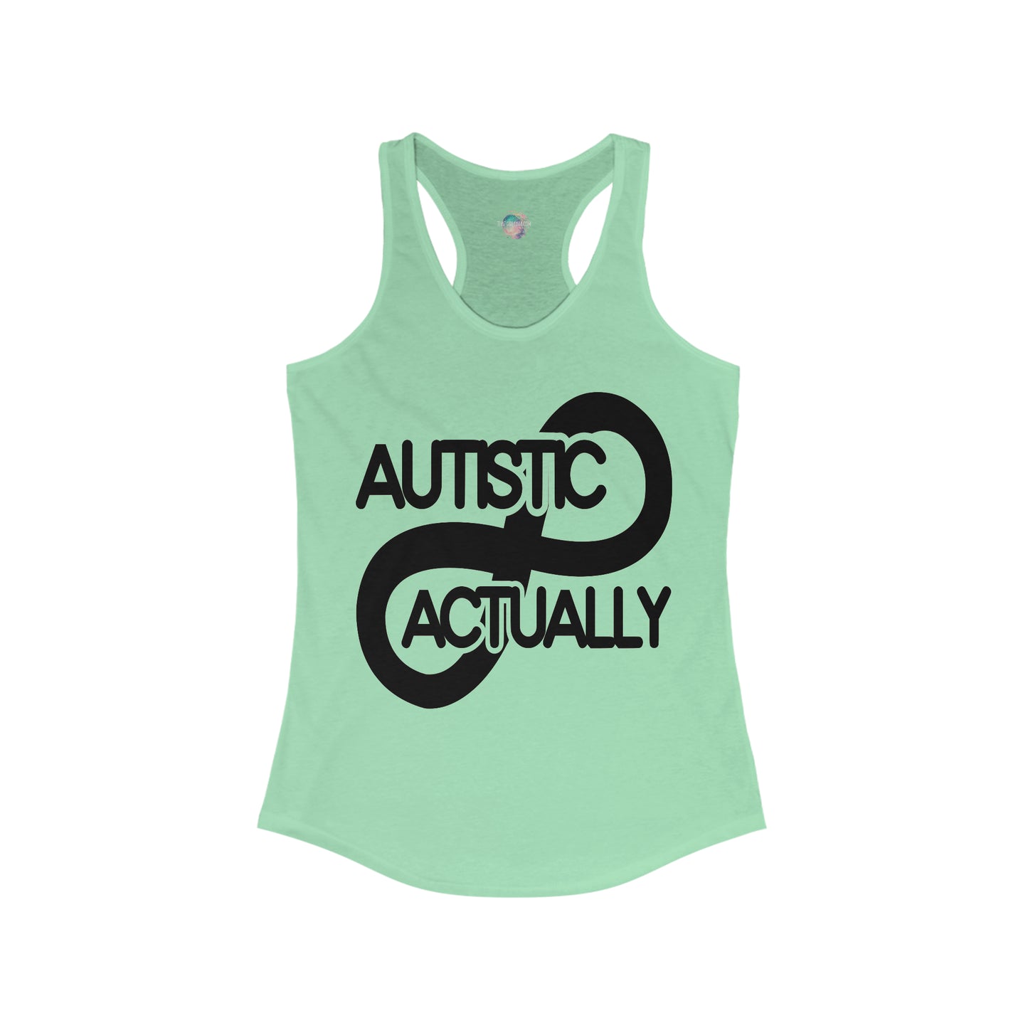 Actually Autistic Women's Ideal Racerback Tank