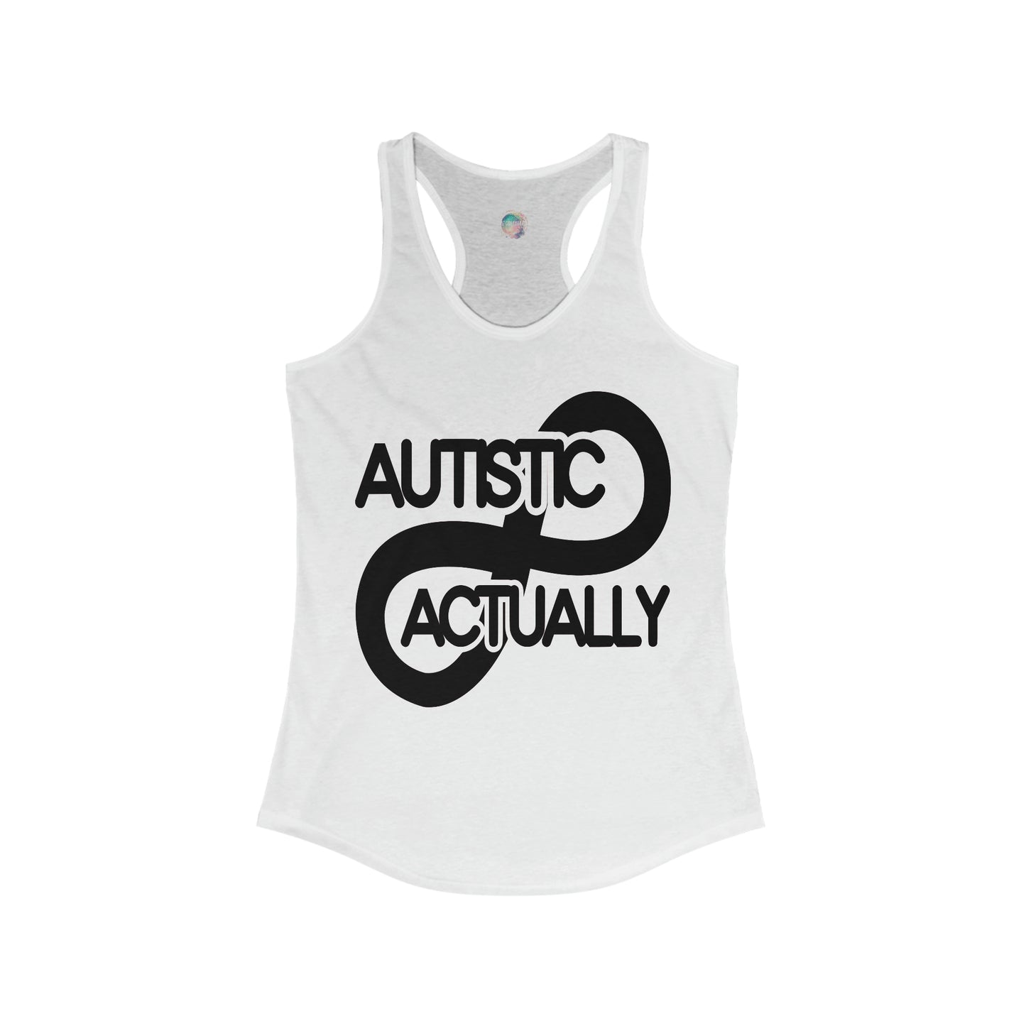 Actually Autistic Women's Ideal Racerback Tank