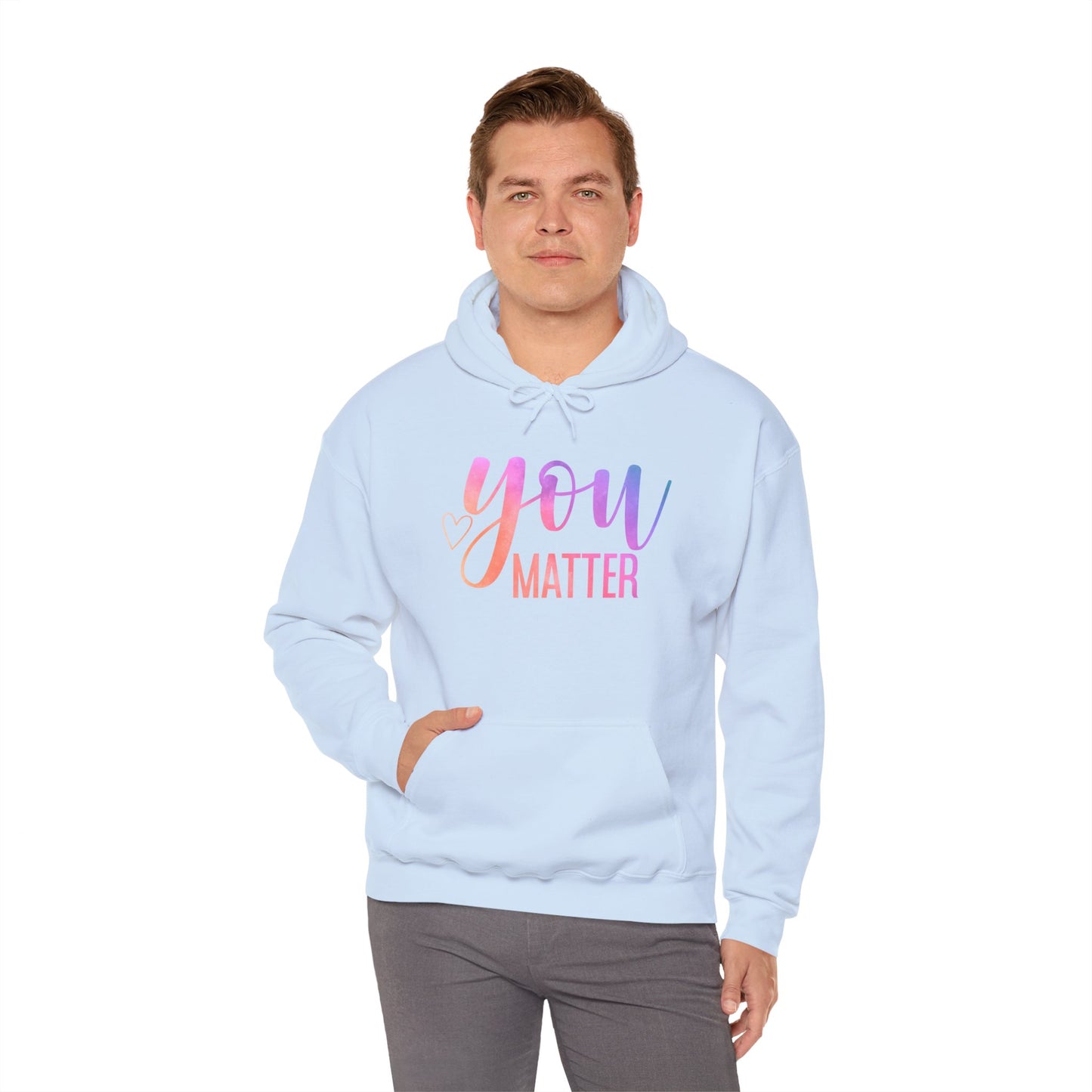 You Matter Unisex Heavy Blend™ Hooded Sweatshirt