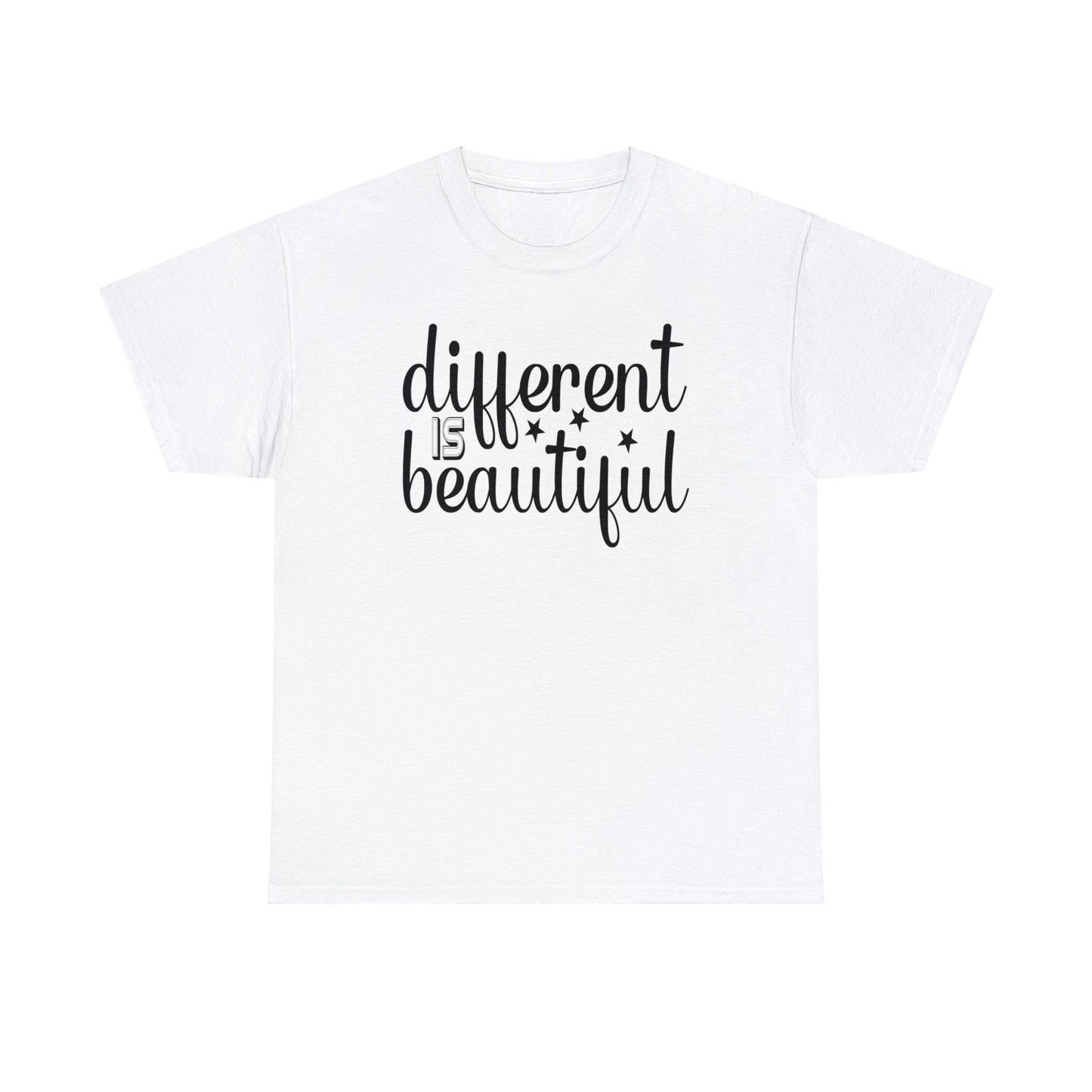 Different is Beautiful Unisex Heavy Cotton Tee