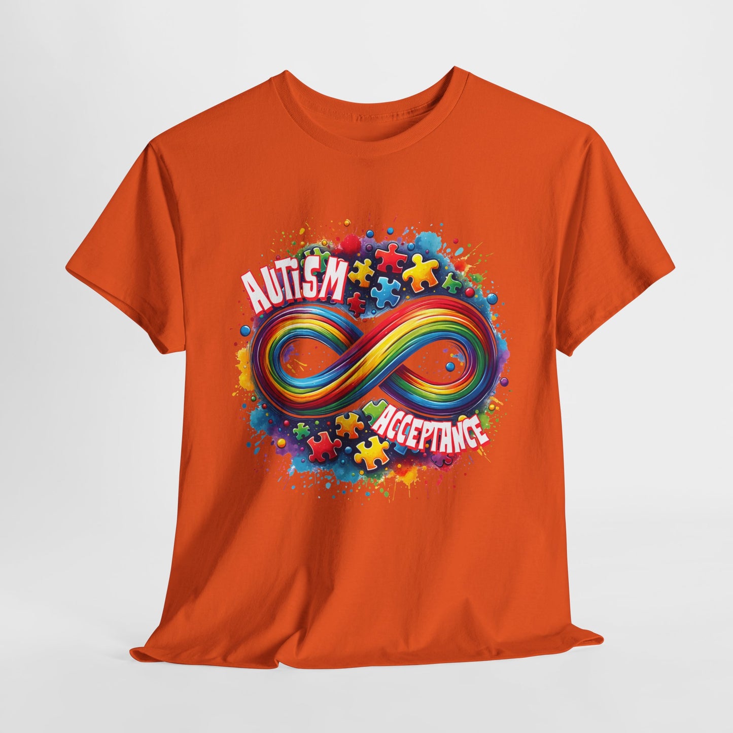 Autism Acceptance Unisex Heavy Cotton Tee