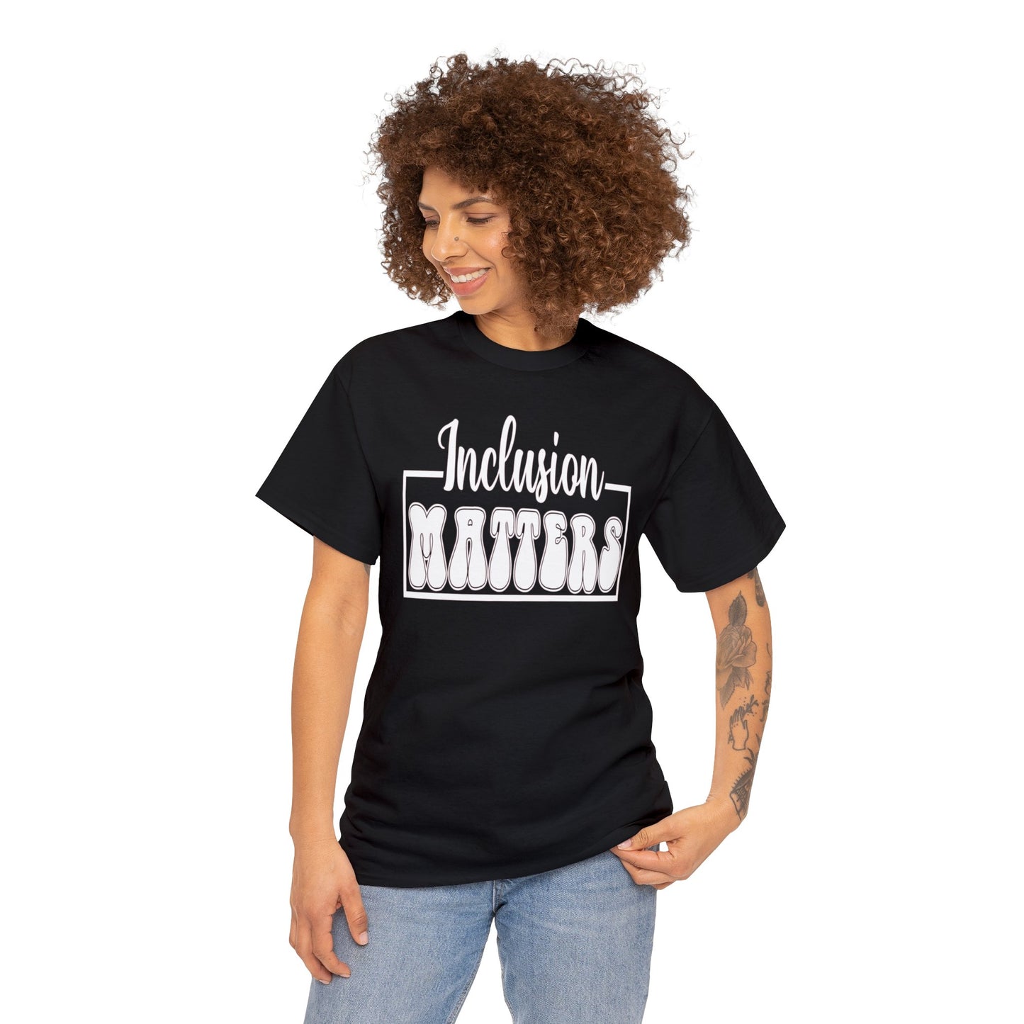 Inclusion Matters Unisex Heavy Cotton Tee