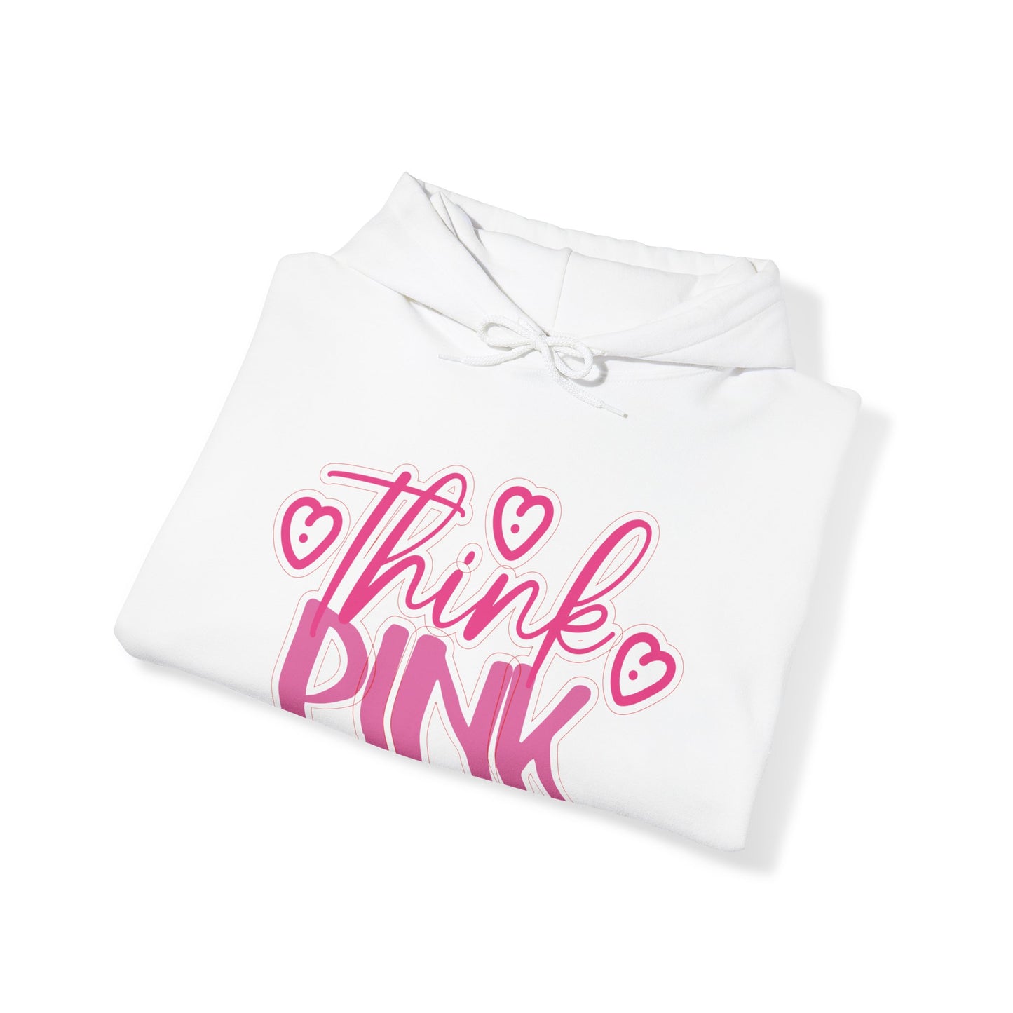 Think Pink Unisex Heavy Blend™ Hooded Sweatshirt