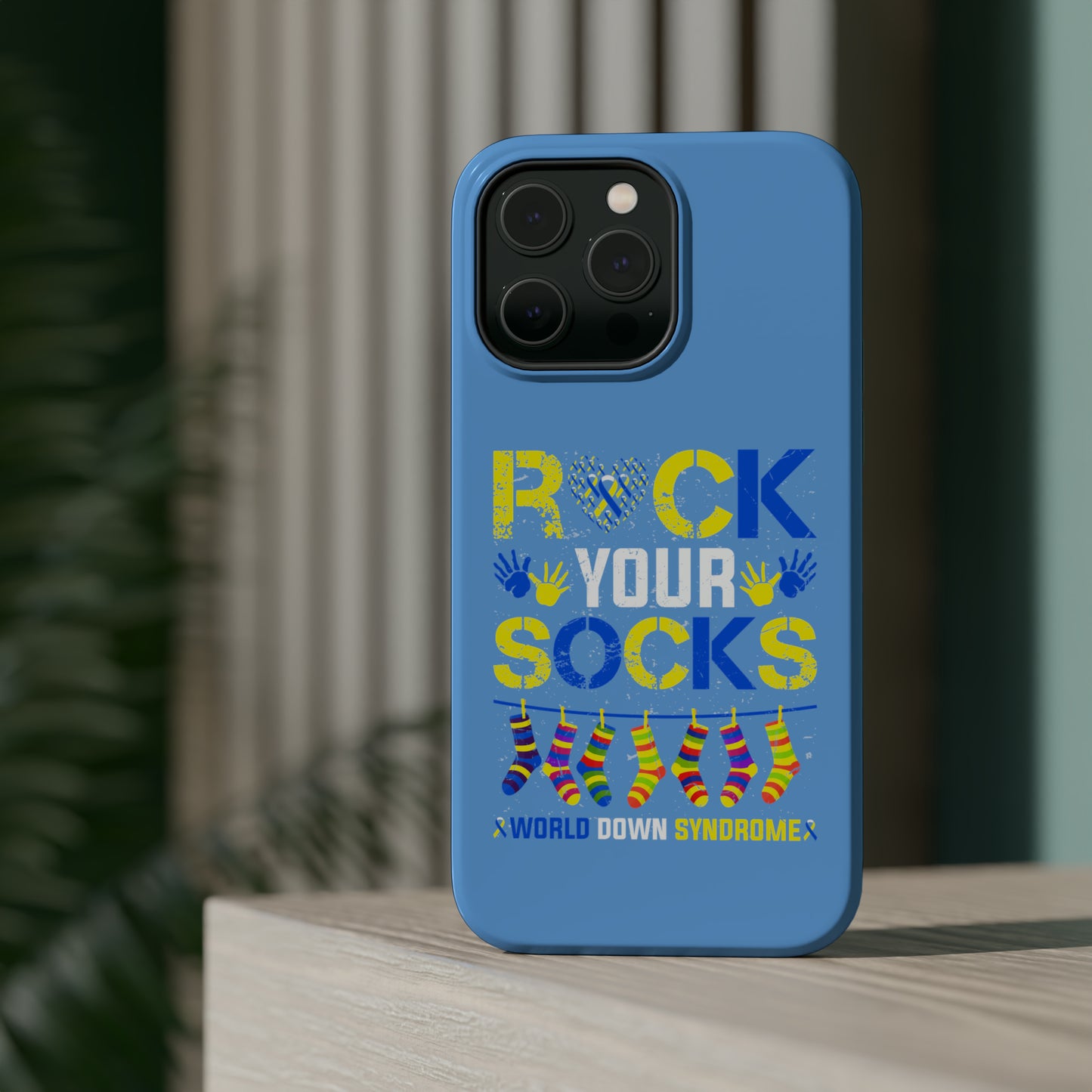 Rock your Socks Down Syndrome MagSafe Tough Cases