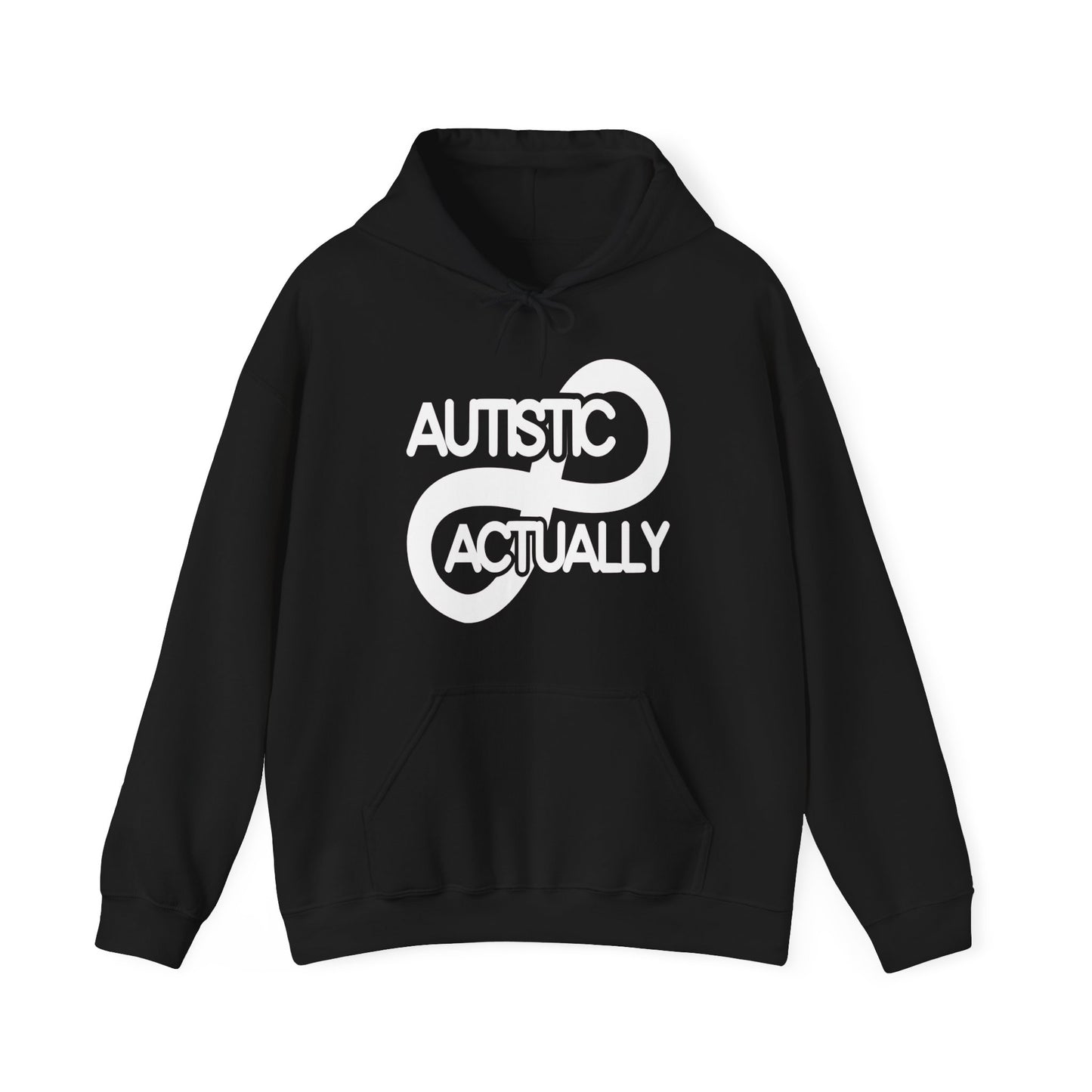 Actually Autistic Unisex Heavy Blend™ Hooded Sweatshirt