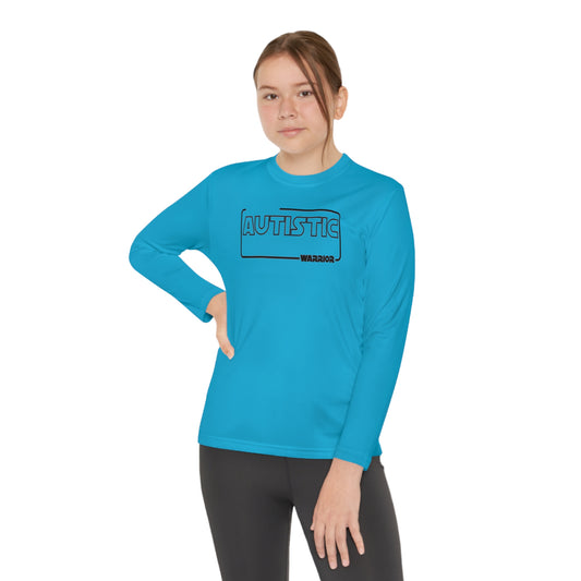 Autistic Warrior Youth Long Sleeve Competitor Tee