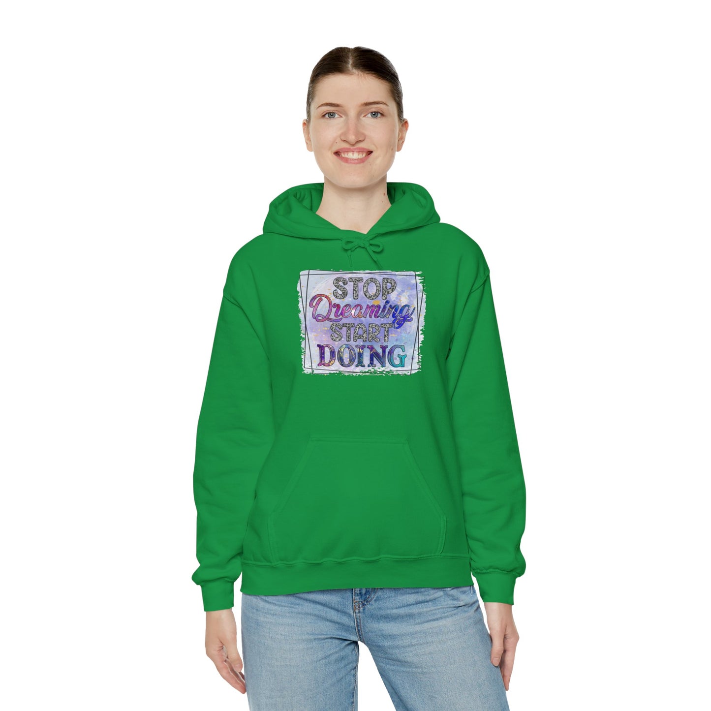 Stop Dreaming Unisex Heavy Blend™ Hooded Sweatshirt