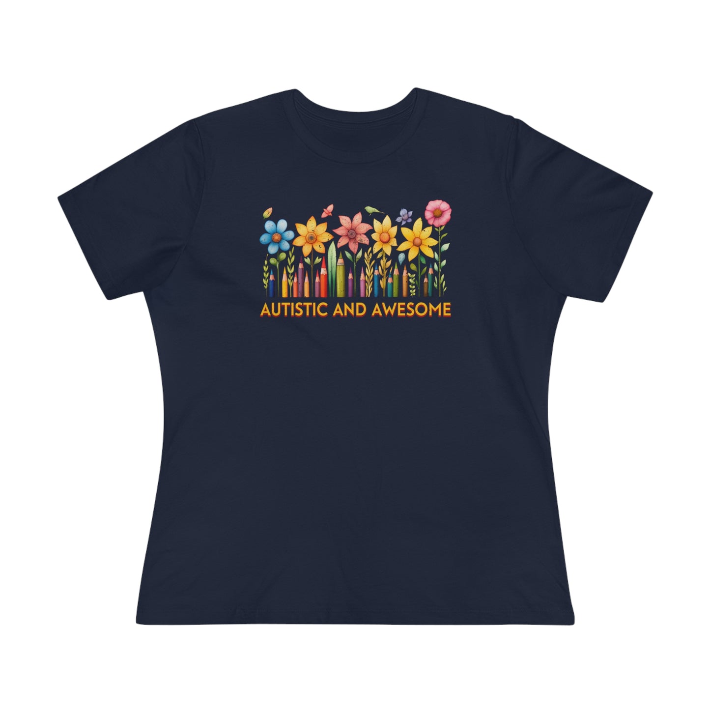 Autistic and Awesome Women's Cotton Tee