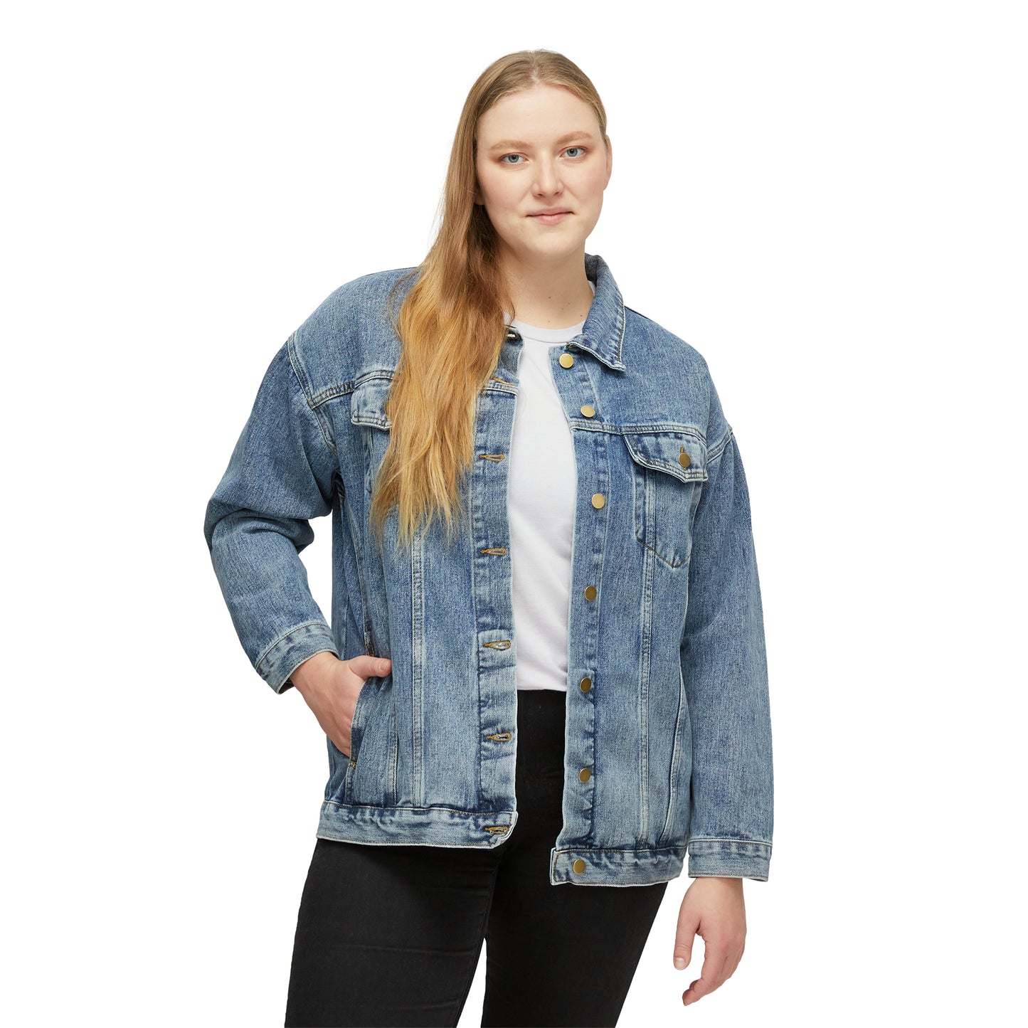 Tackle Cancer Women's Denim Jacket