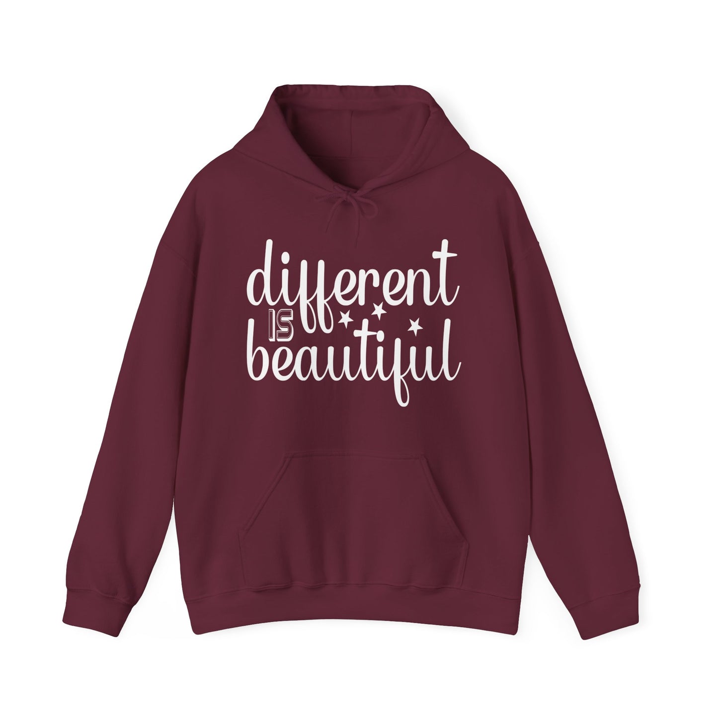 Different is Beautiful Unisex Heavy Blend™ Hooded Sweatshirt