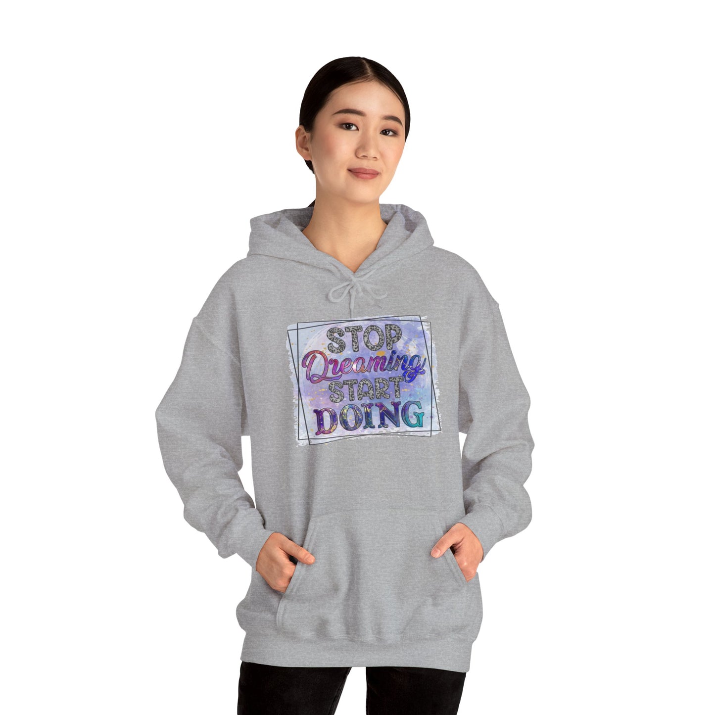 Stop Dreaming Unisex Heavy Blend™ Hooded Sweatshirt