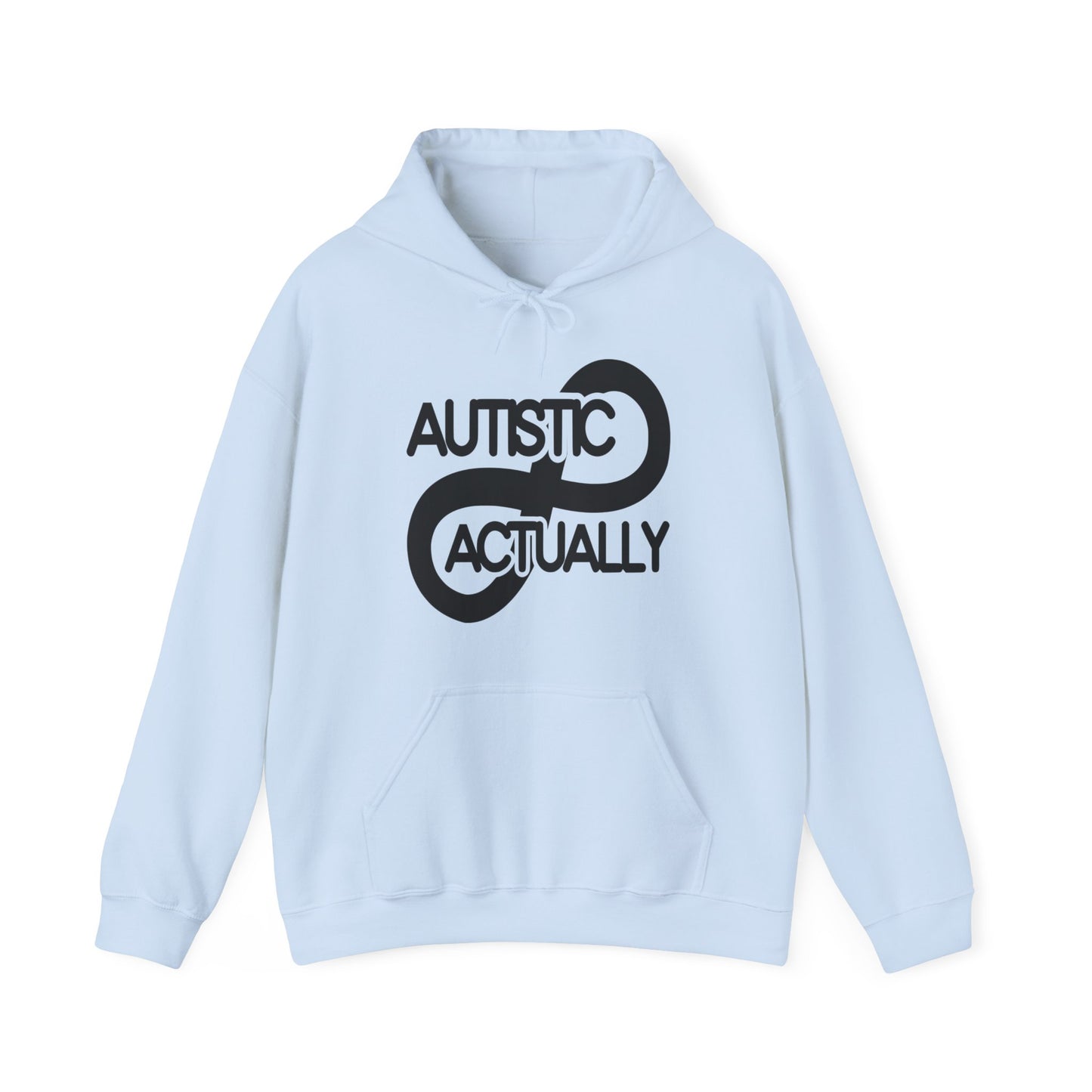 Actually Autistic Unisex Heavy Blend™ Hooded Sweatshirt