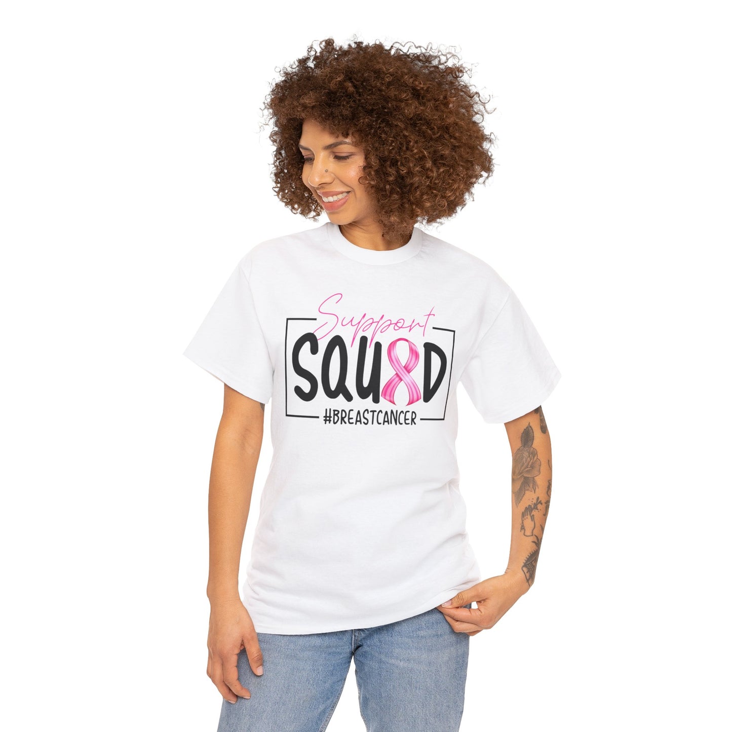 Support Squad Unisex Heavy Cotton Tee