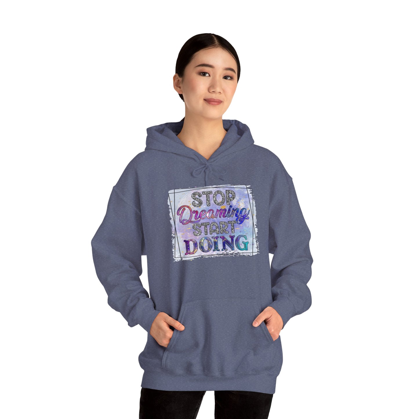 Stop Dreaming Unisex Heavy Blend™ Hooded Sweatshirt