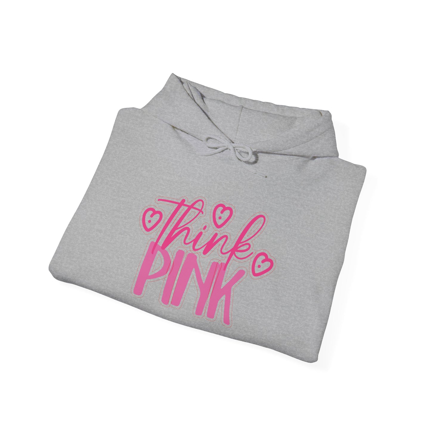 Think Pink Unisex Heavy Blend™ Hooded Sweatshirt