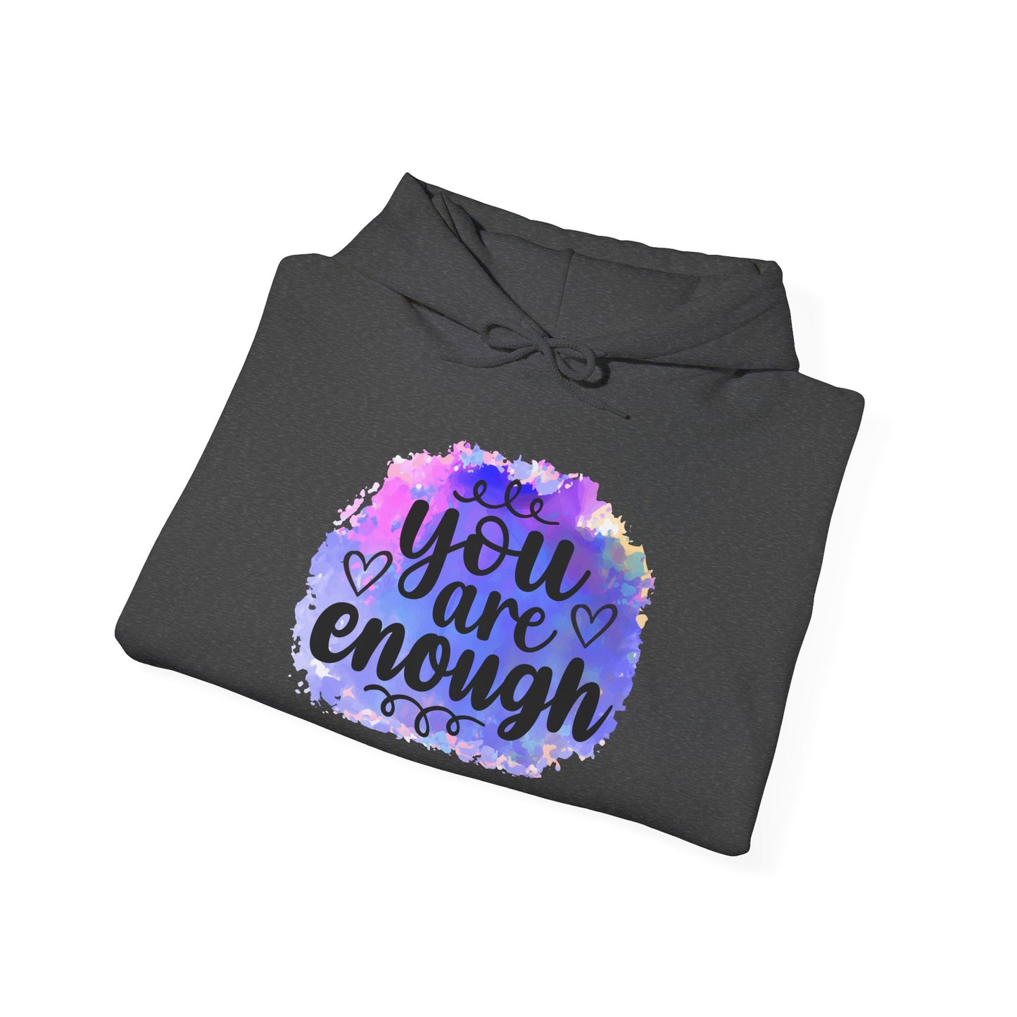 You are enough Unisex Heavy Blend™ Hooded Sweatshirt