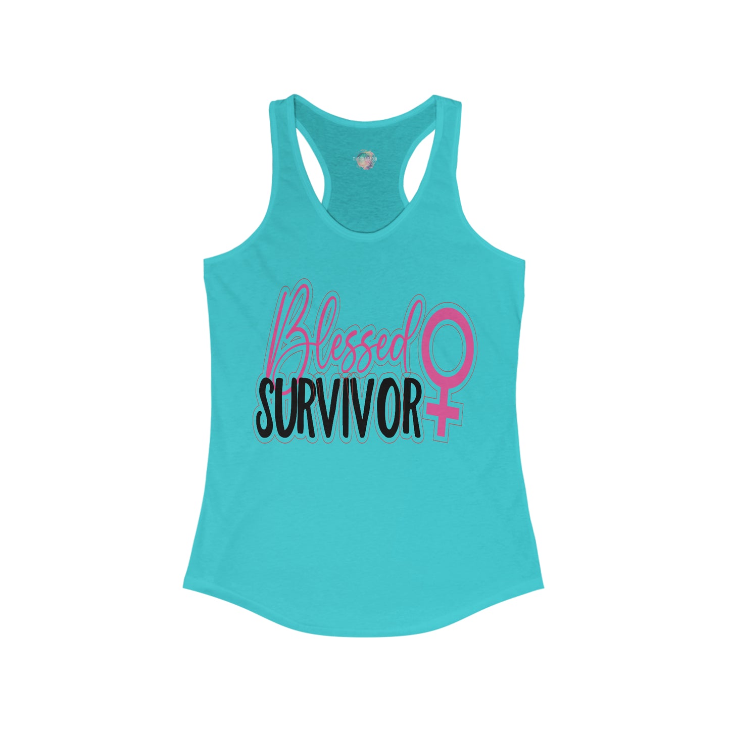 Blessed Survivor Women's Ideal Racerback Tank