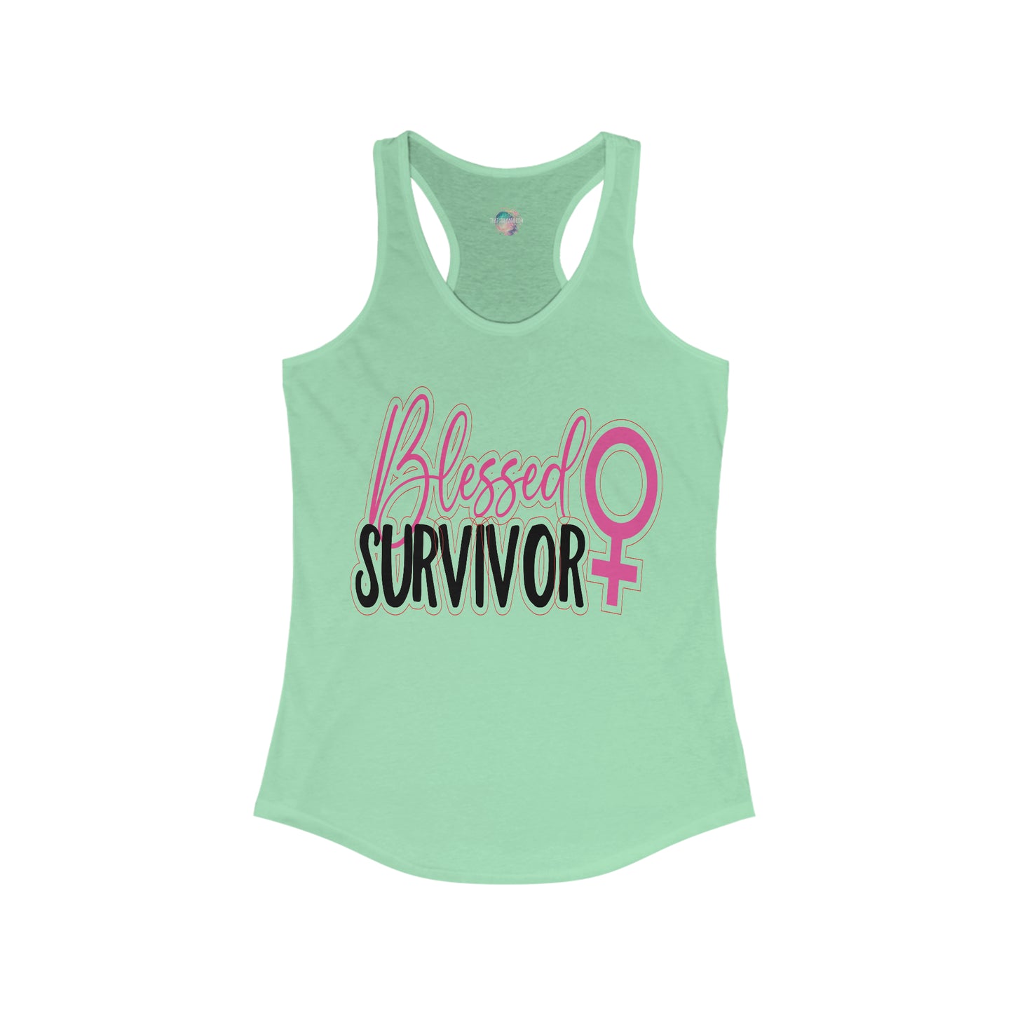 Blessed Survivor Women's Ideal Racerback Tank