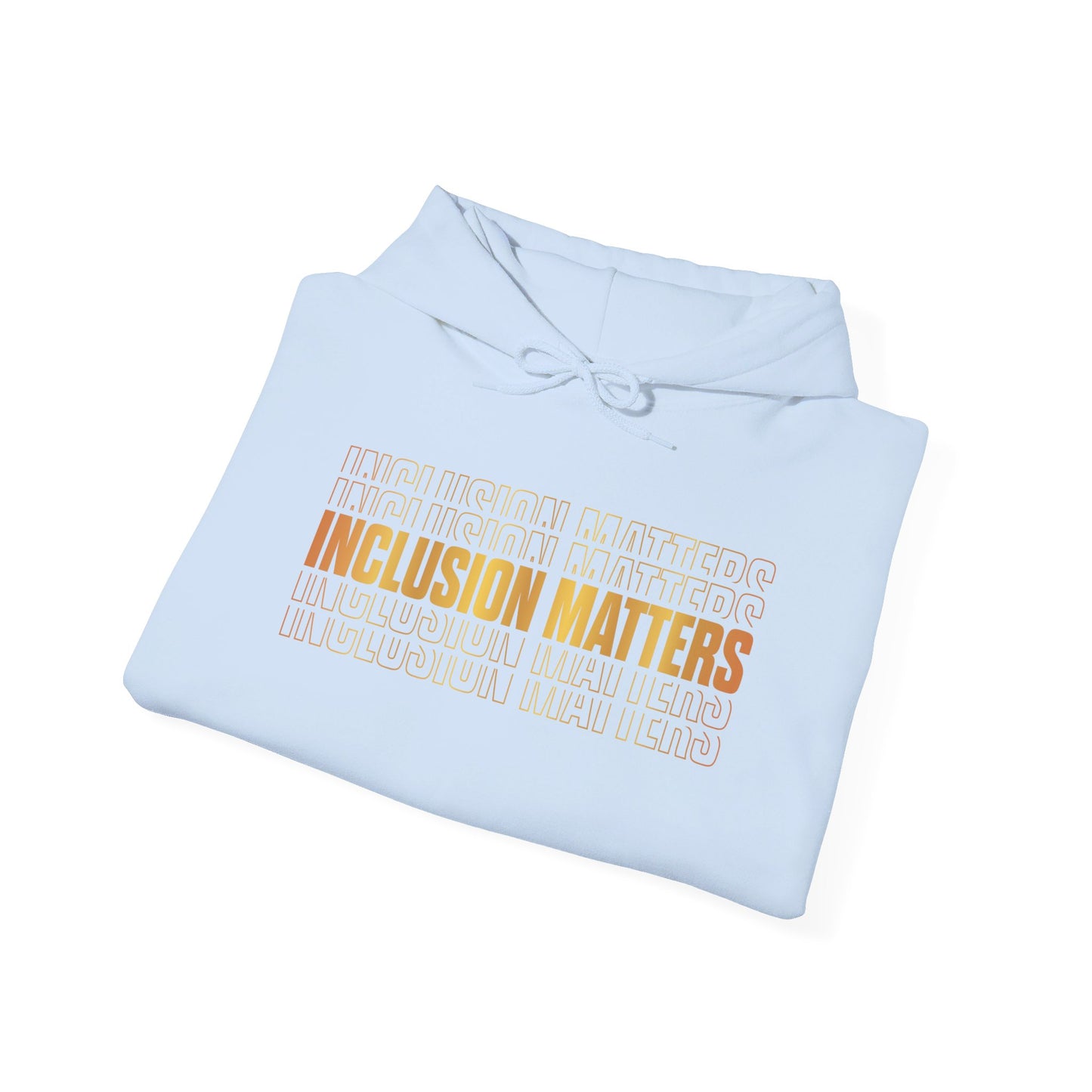 Inclusion Matters Gold Unisex Heavy Blend™ Hooded Sweatshirt