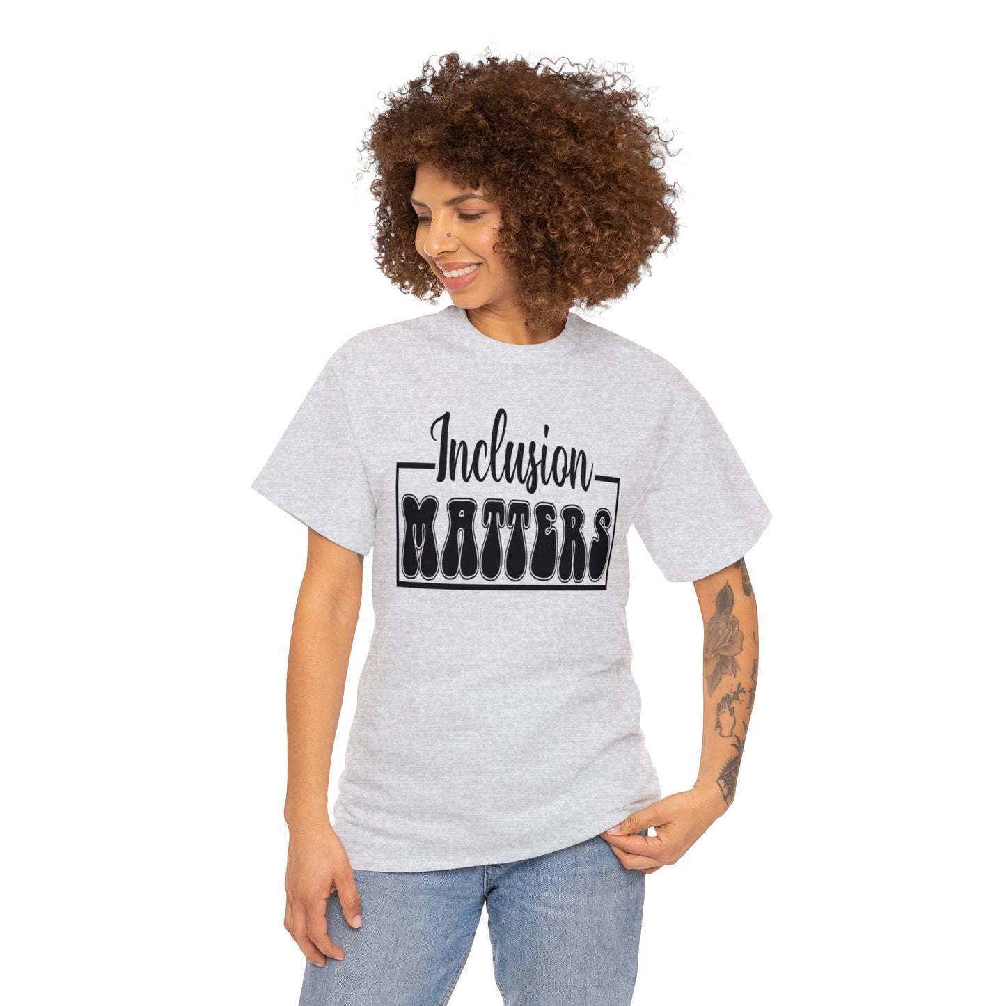 Inclusion Matters Unisex Heavy Cotton Tee