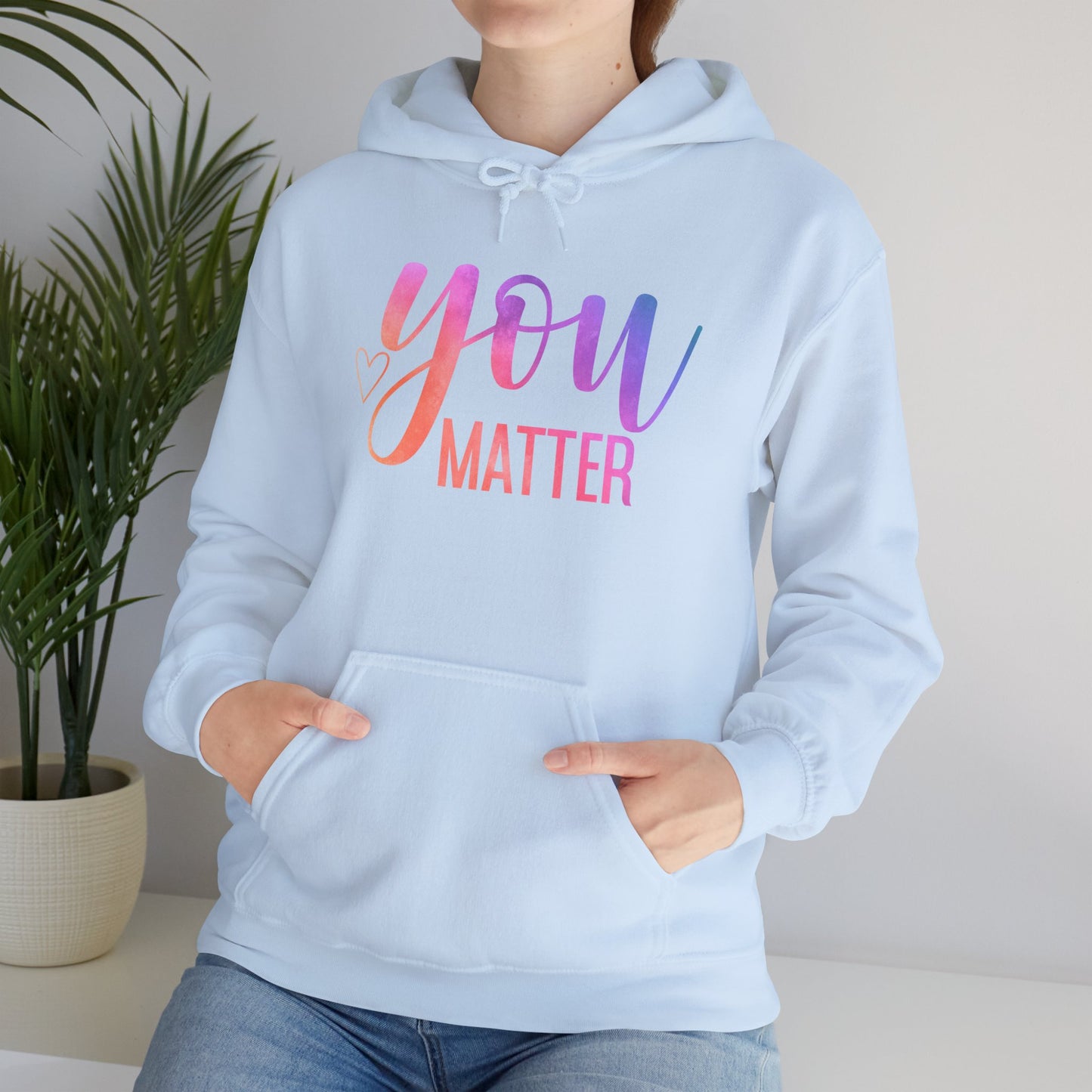 You Matter Unisex Heavy Blend™ Hooded Sweatshirt