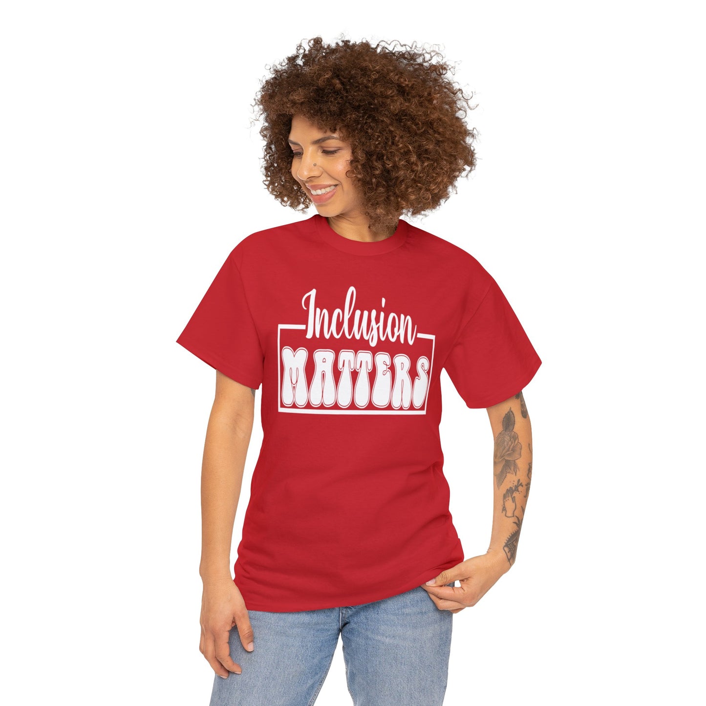 Inclusion Matters Unisex Heavy Cotton Tee