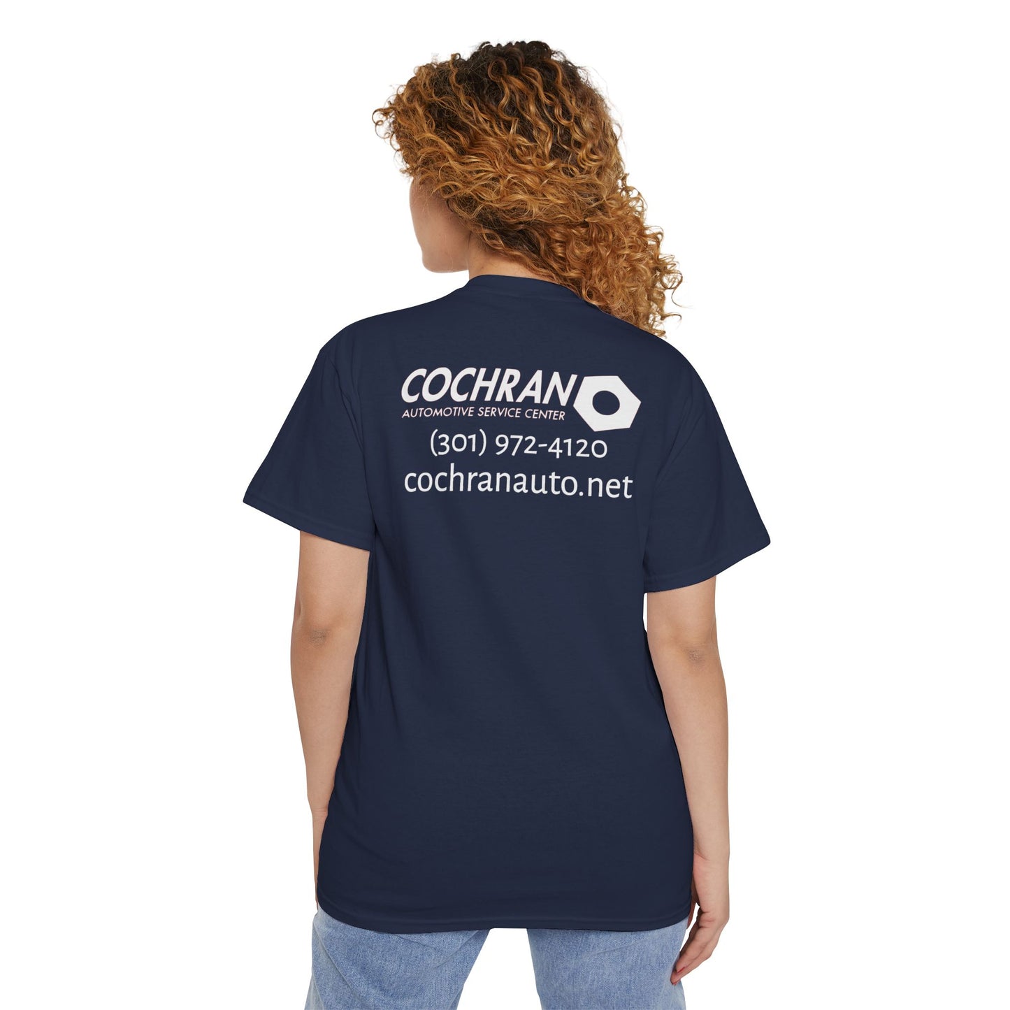 Cochran Auto 1 Unisex Heavy Cotton Pocket Tee