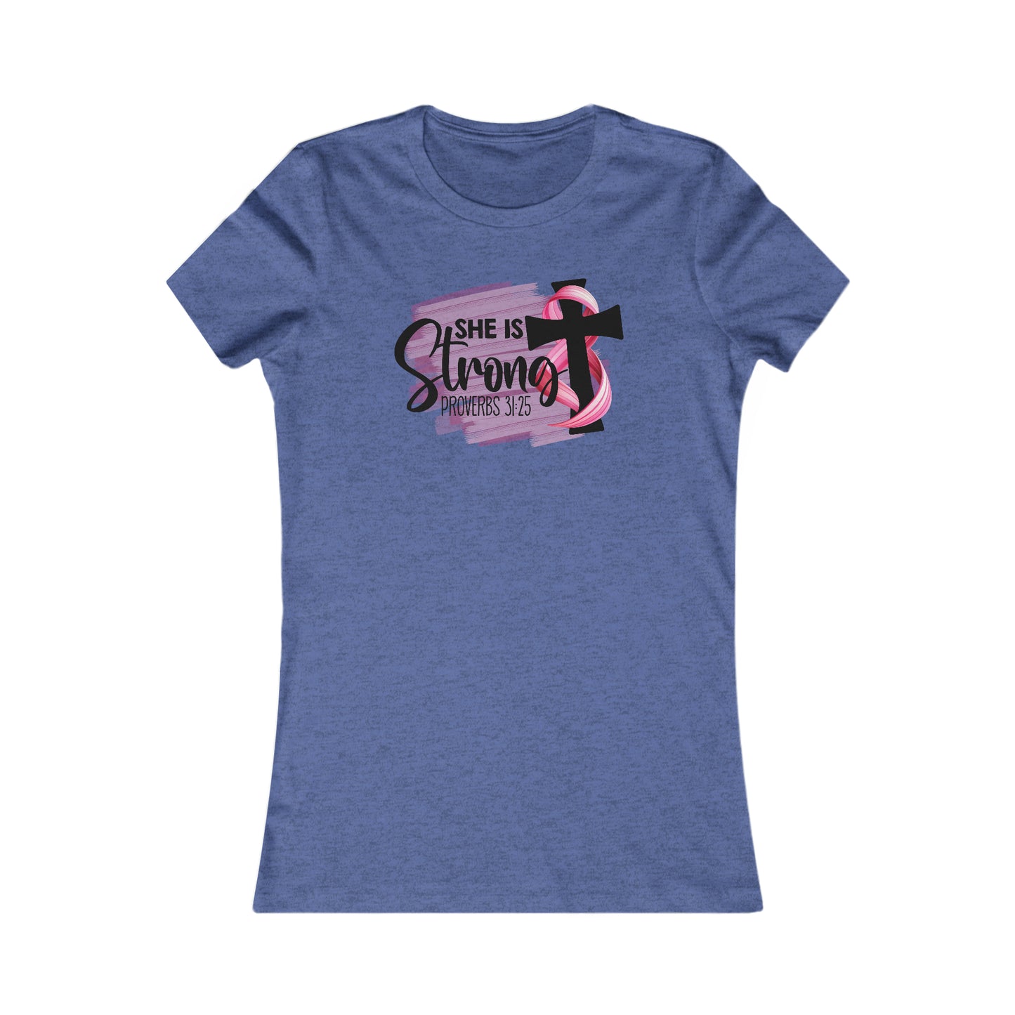 She is strong Survivor Women's Favorite Tee