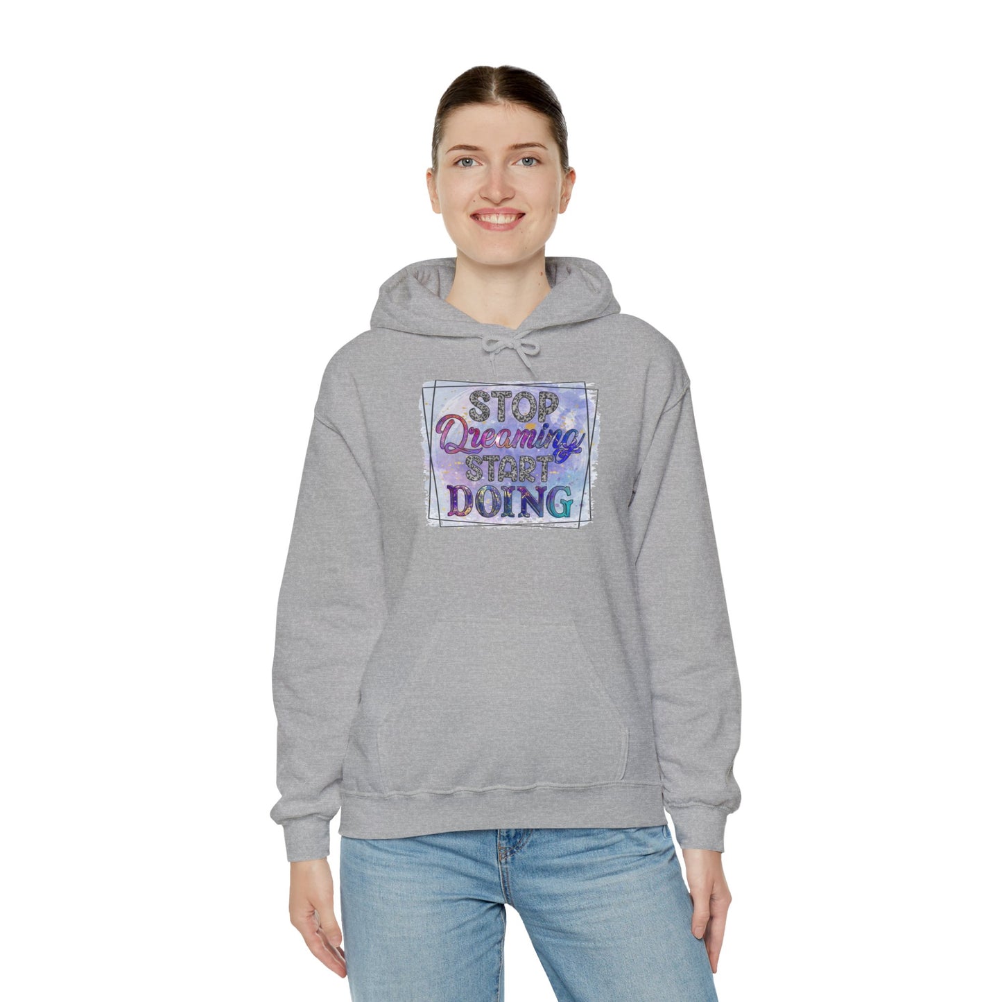 Stop Dreaming Unisex Heavy Blend™ Hooded Sweatshirt